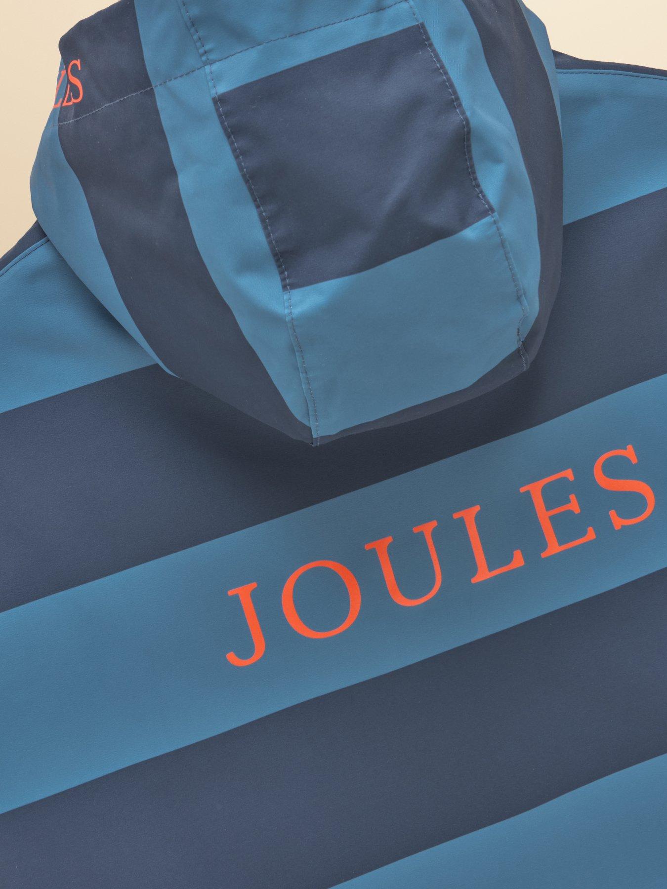 Image 4 of 5 of Joules Boys Stripe Changing Robe - Blue