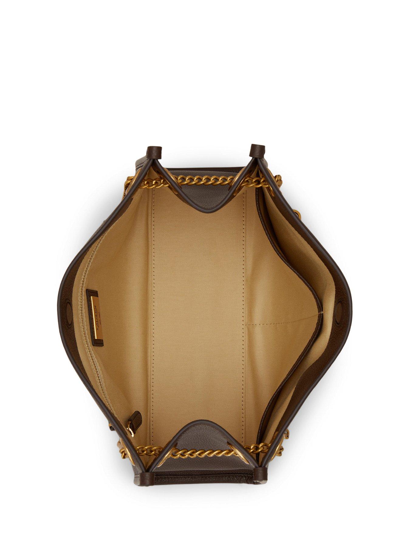 Image 5 of 5 of Lauren by Ralph Lauren Bradley Medium Shopper - Brown