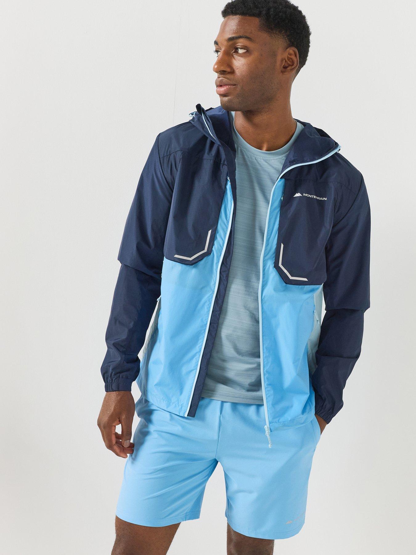 Monterrain Mens Chase 2.0 Windrunner - Navy/ Blue