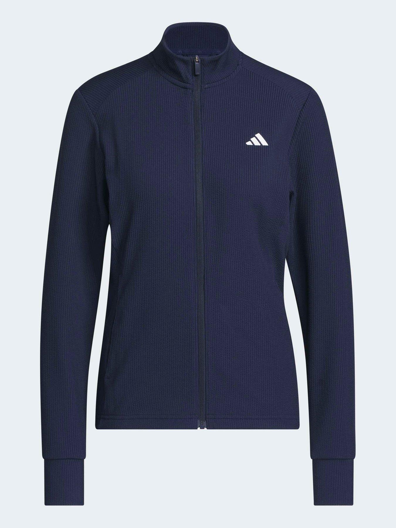 Image 6 of 6 of adidas Womens Golf Full Zip Jacket - Navy