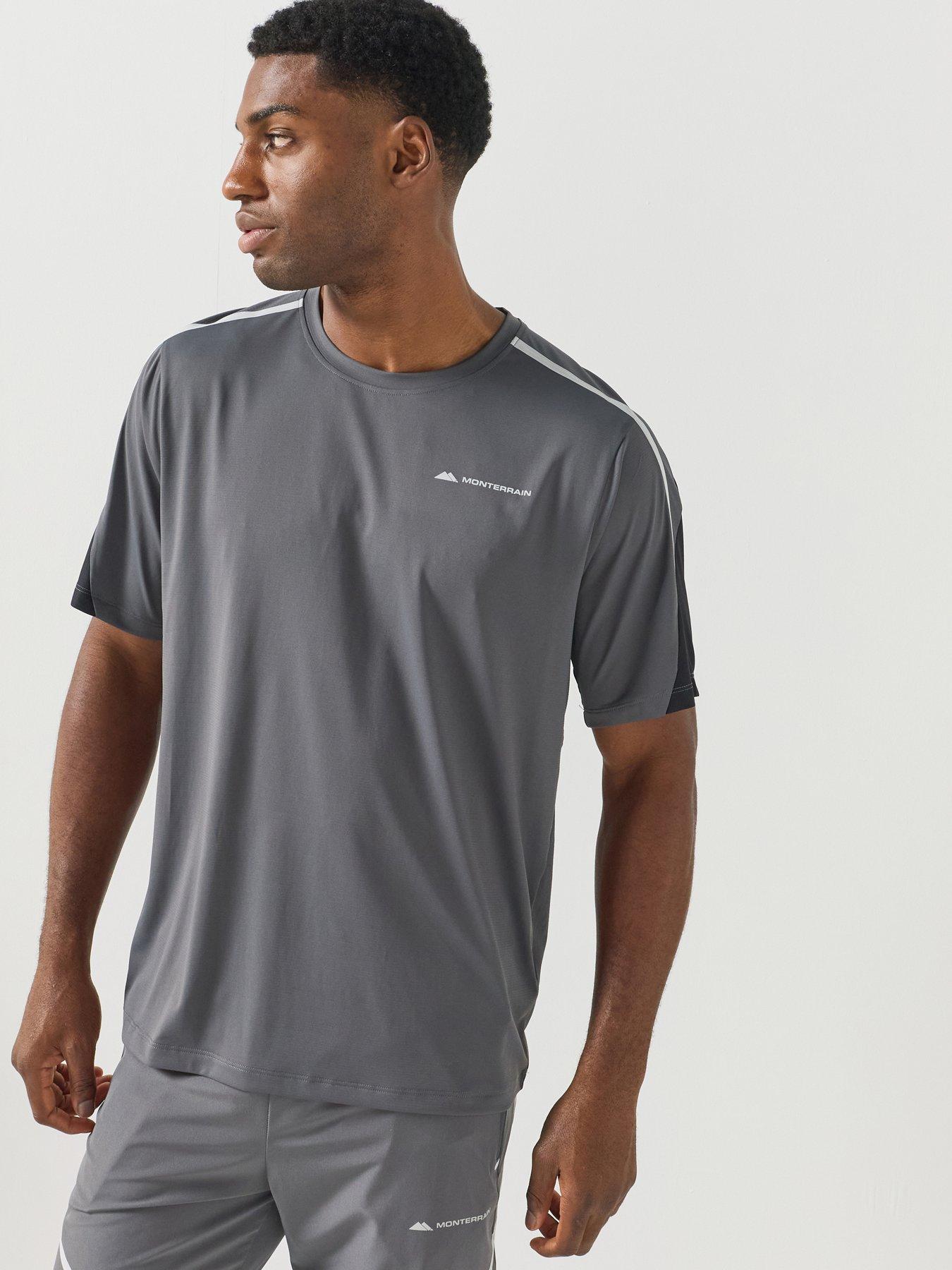Monterrain Mens Defence Tee - Grey