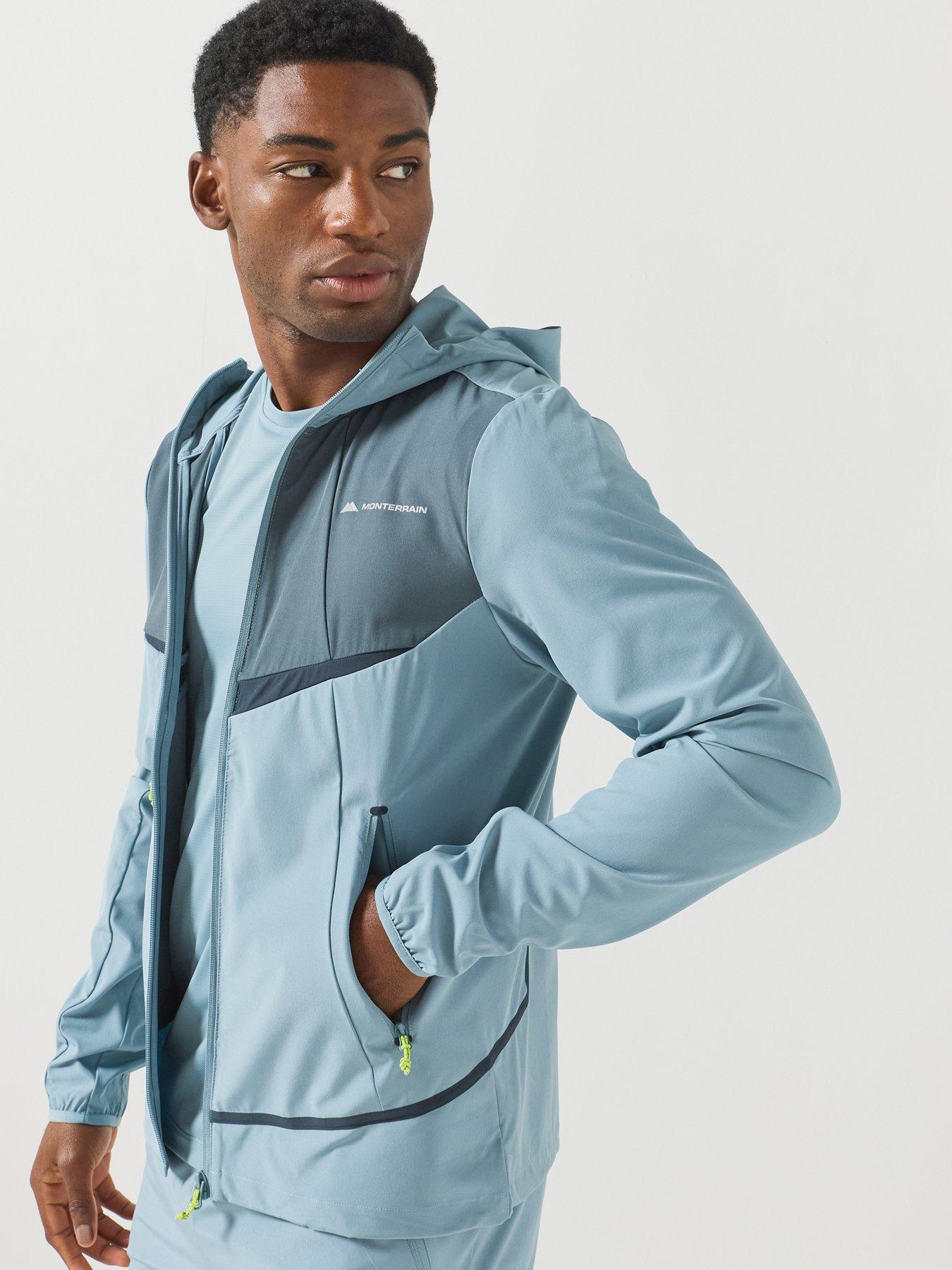 Monterrain Mens Defence Windrunner - Grey