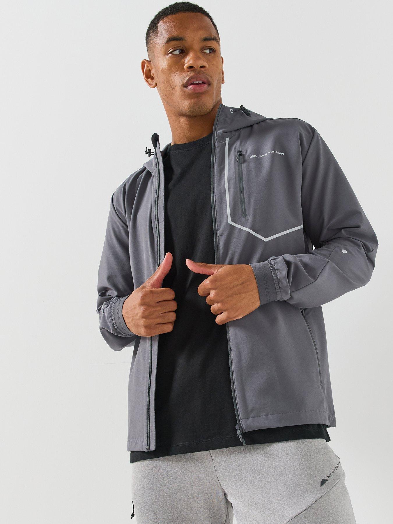 Image 1 of 6 of Monterrain Mens Ramble 3.0 Woven Hoody - Grey