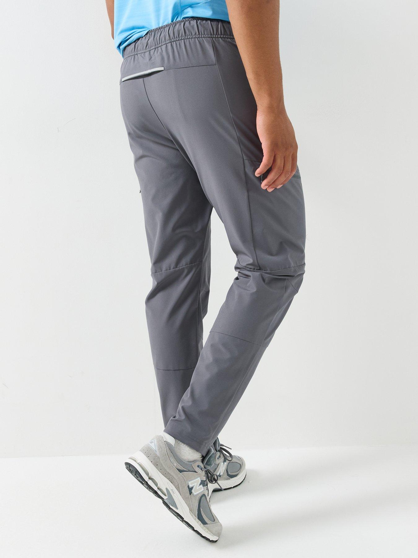 Image 2 of 6 of Monterrain Mens Ramble 3.0 Stretch Woven Zip Pocket Trousers - Grey