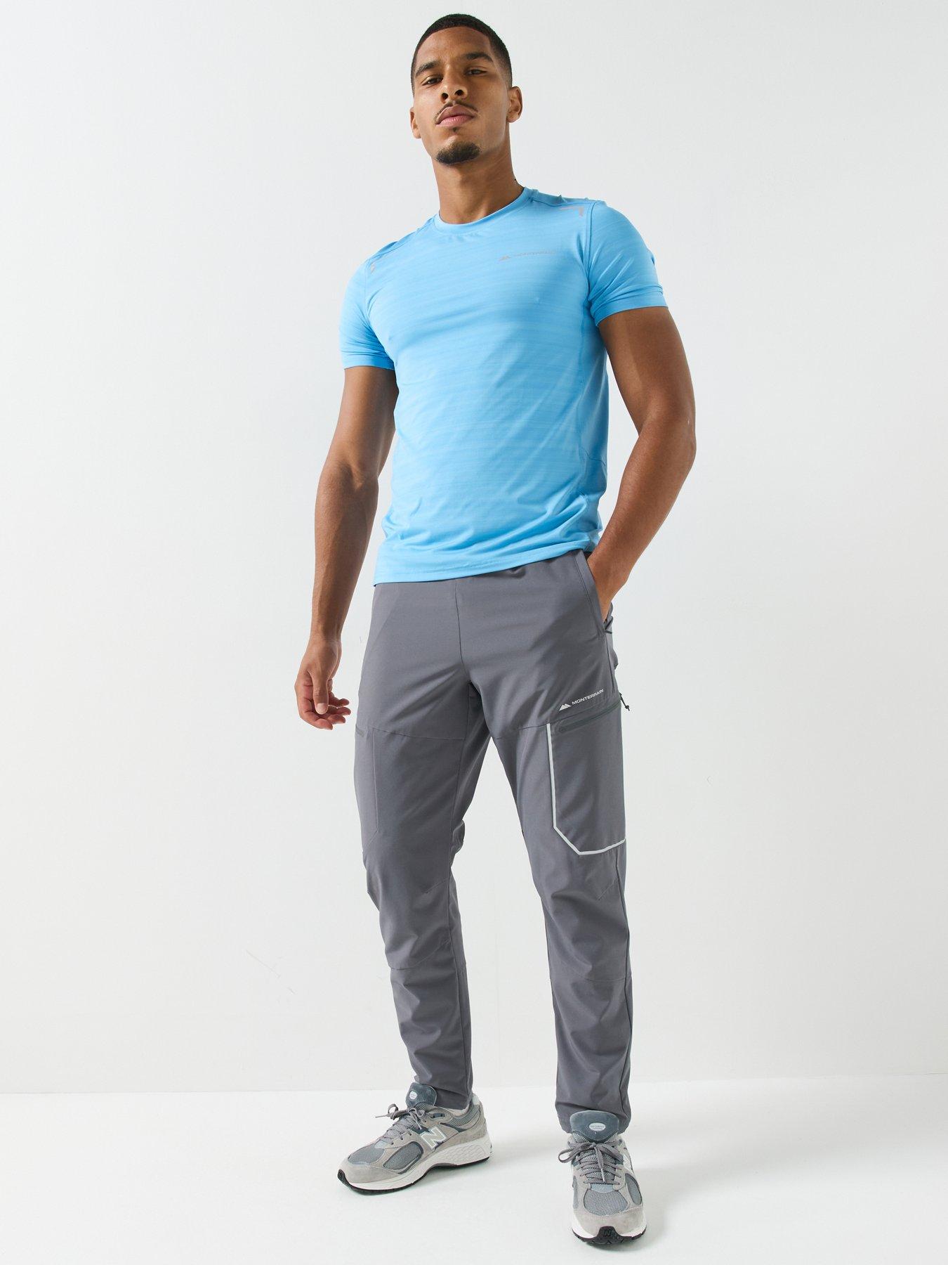 Image 3 of 6 of Monterrain Mens Ramble 3.0 Stretch Woven Zip Pocket Trousers - Grey