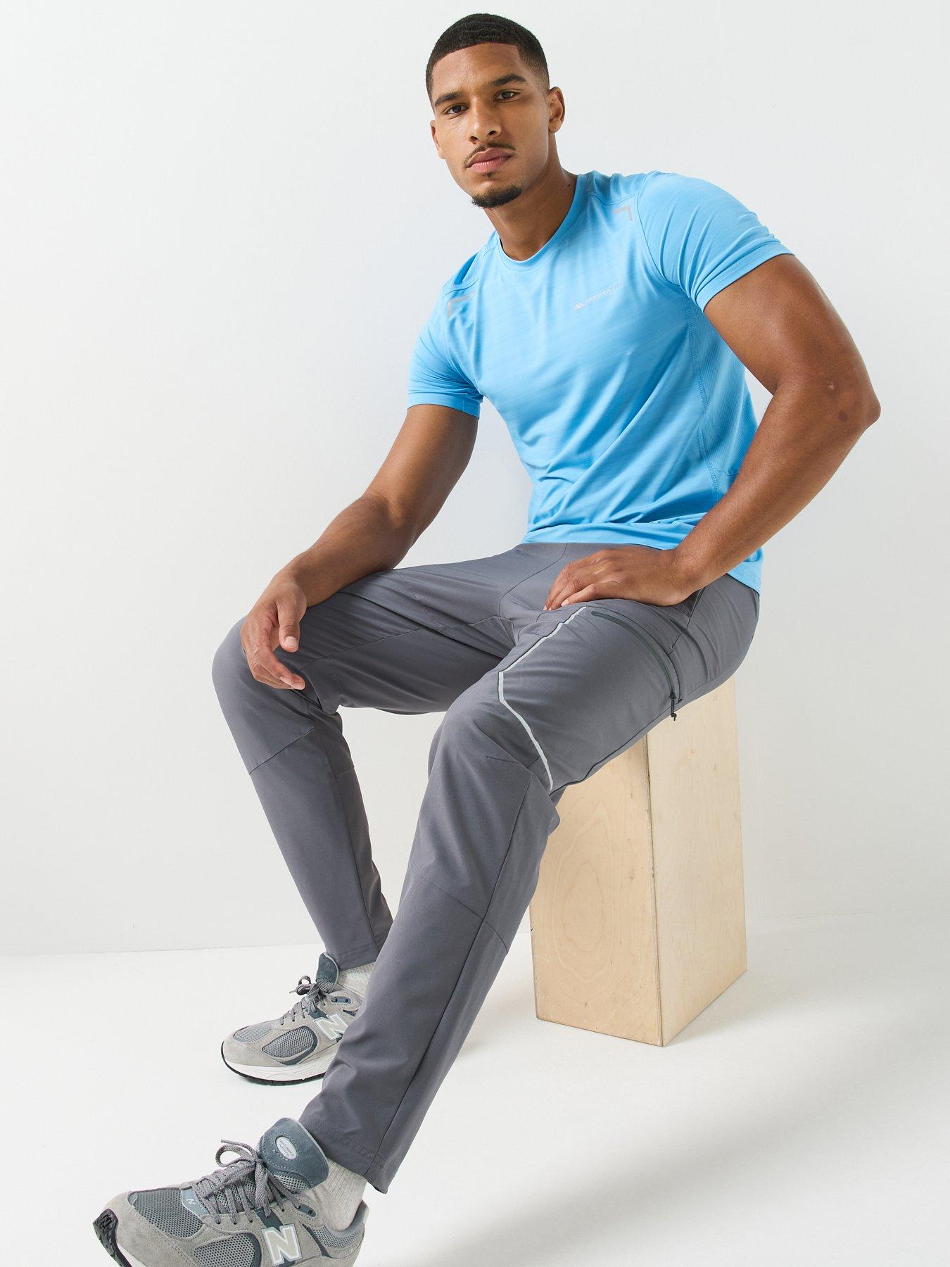 Image 4 of 6 of Monterrain Mens Ramble 3.0 Stretch Woven Zip Pocket Trousers - Grey