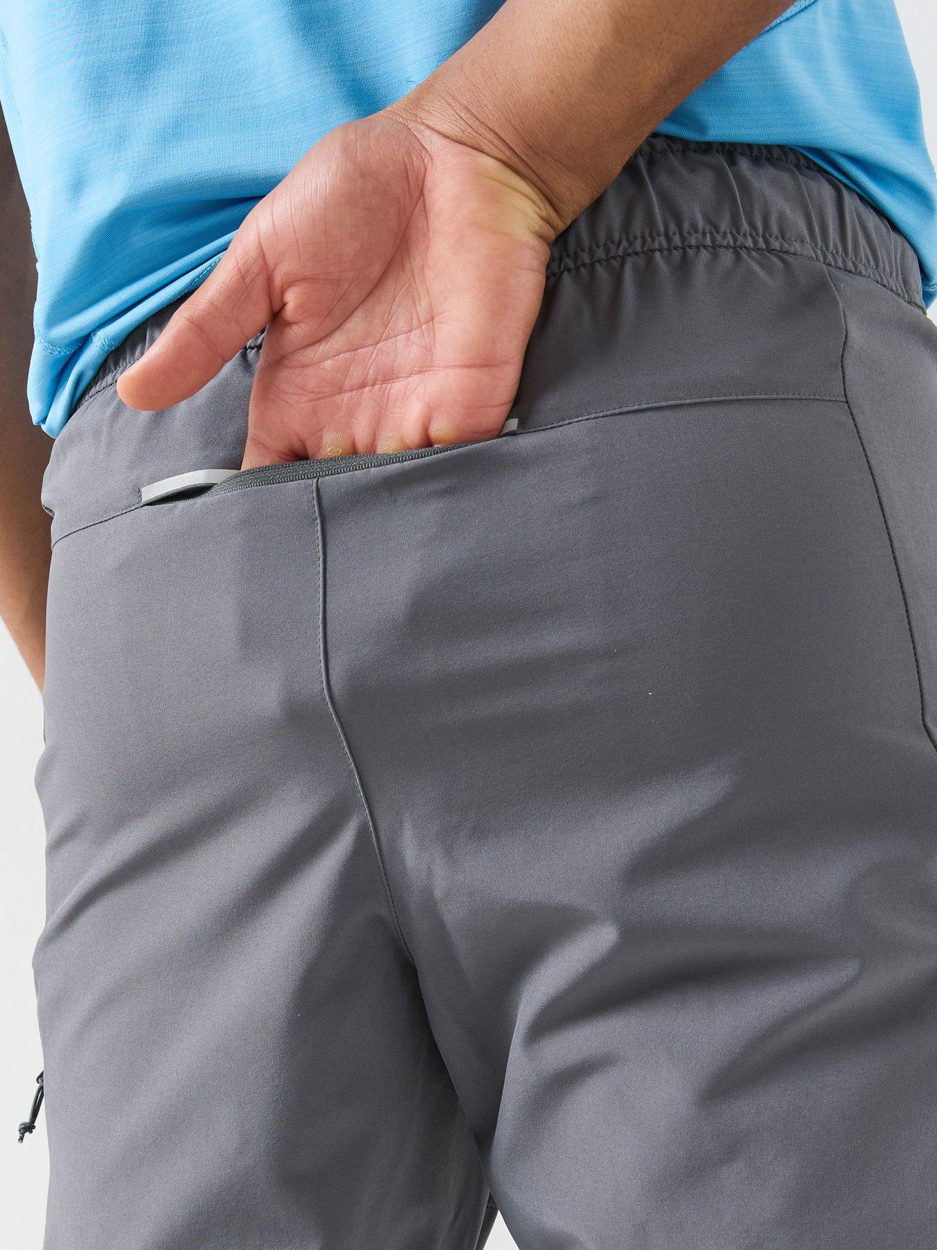 Image 6 of 6 of Monterrain Mens Ramble 3.0 Stretch Woven Zip Pocket Trousers - Grey