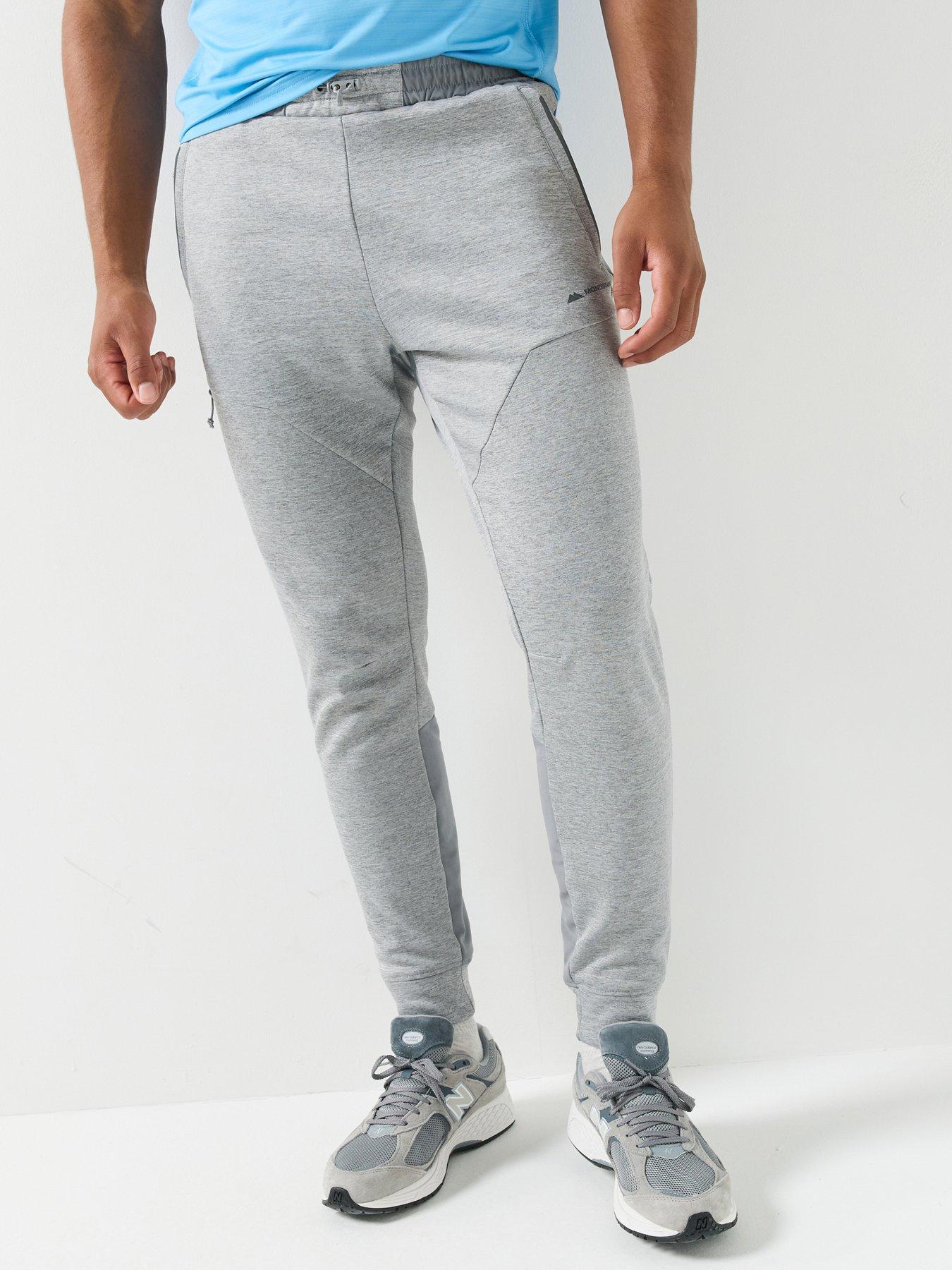 Image 1 of 6 of Monterrain Mens Speed 4.0 Zip Pocket Stretch Joggers - Grey