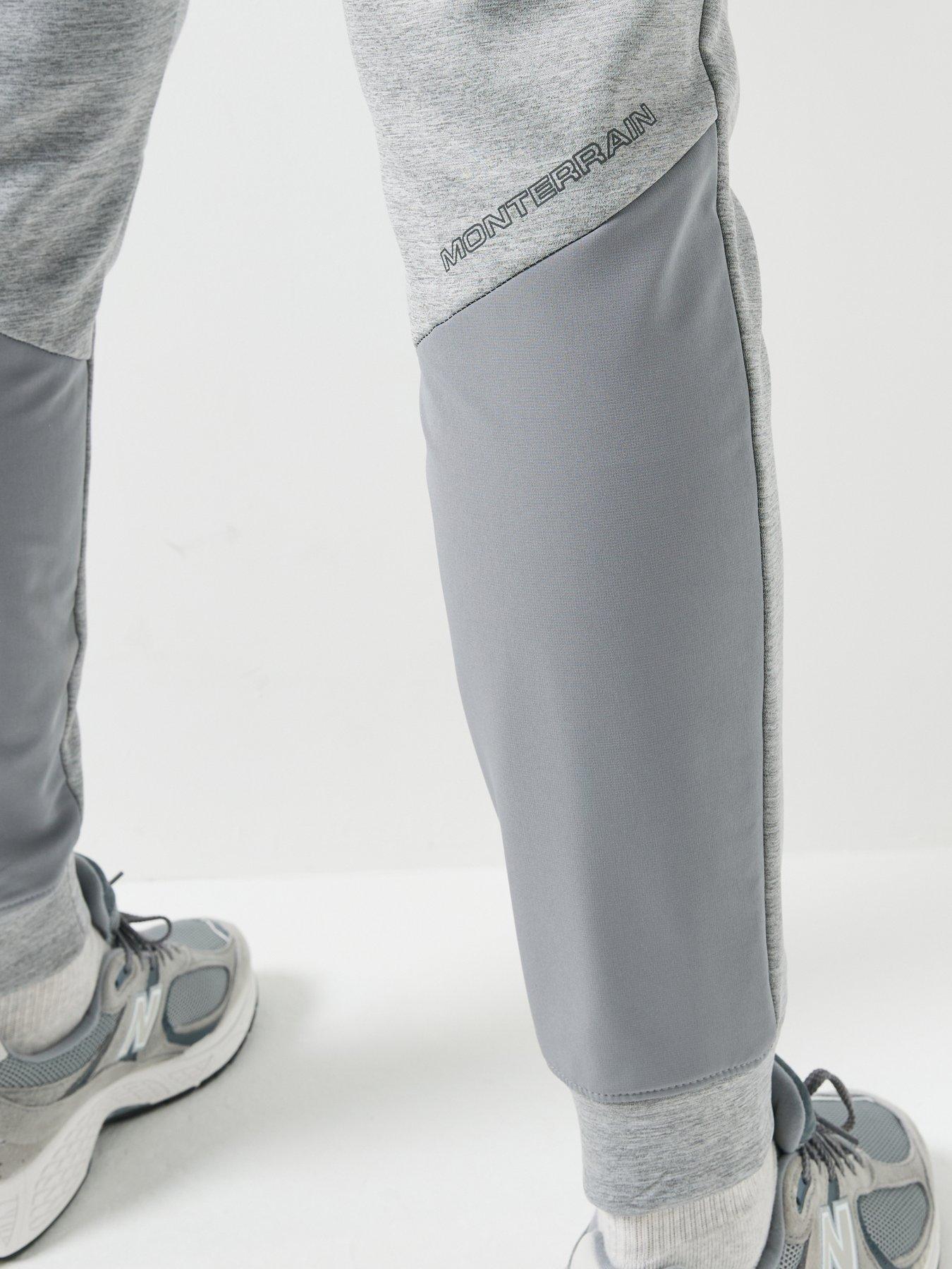 Image 6 of 6 of Monterrain Mens Speed 4.0 Zip Pocket Stretch Joggers - Grey