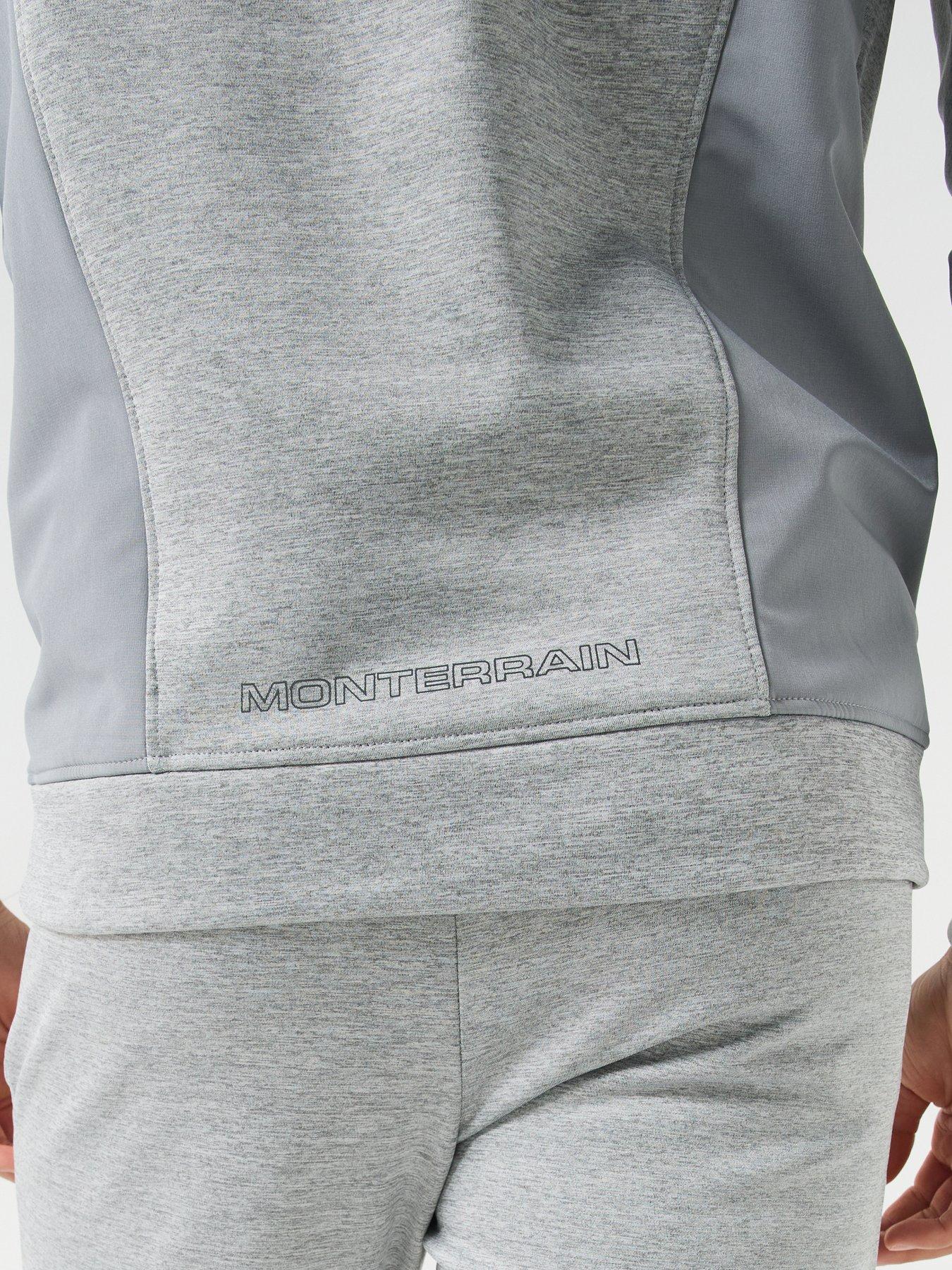 Image 2 of 6 of Monterrain Mens Speed 4.0 Poly Fleece Hoody - Grey