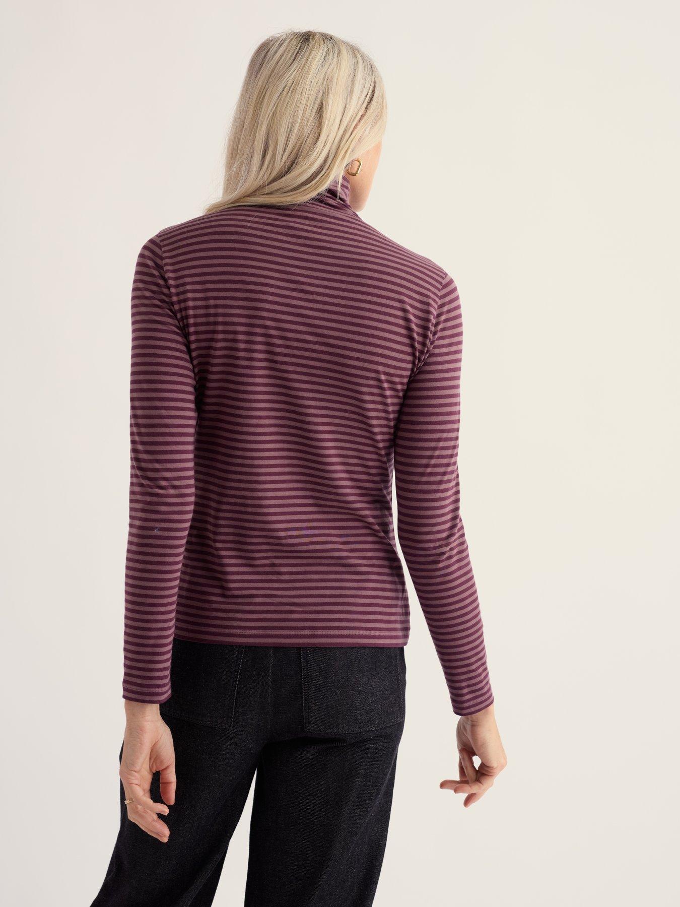 Image 2 of 5 of Seasalt Cornwall Landing Roll Neck Top&nbsp;- Multi