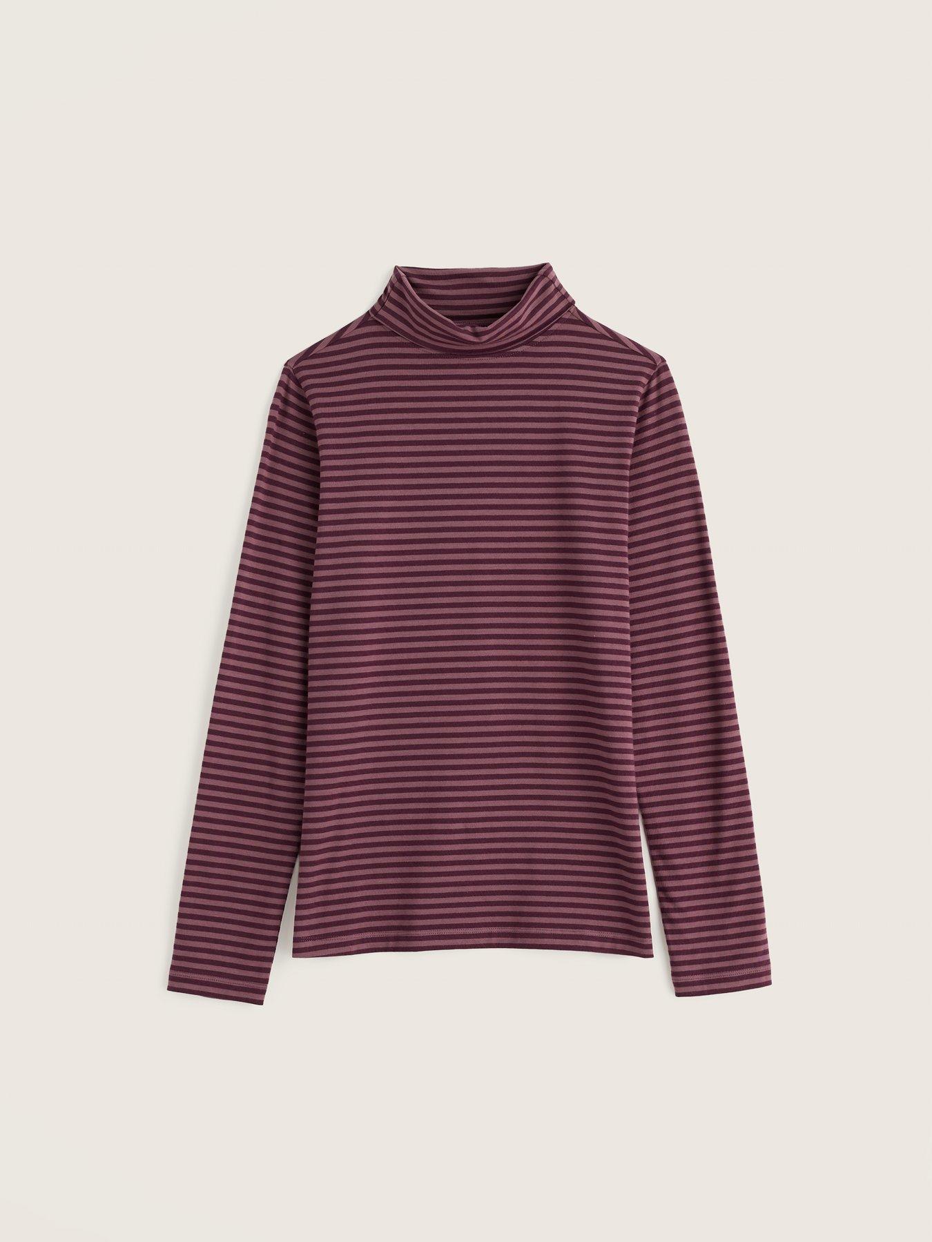 Image 4 of 5 of Seasalt Cornwall Landing Roll Neck Top&nbsp;- Multi