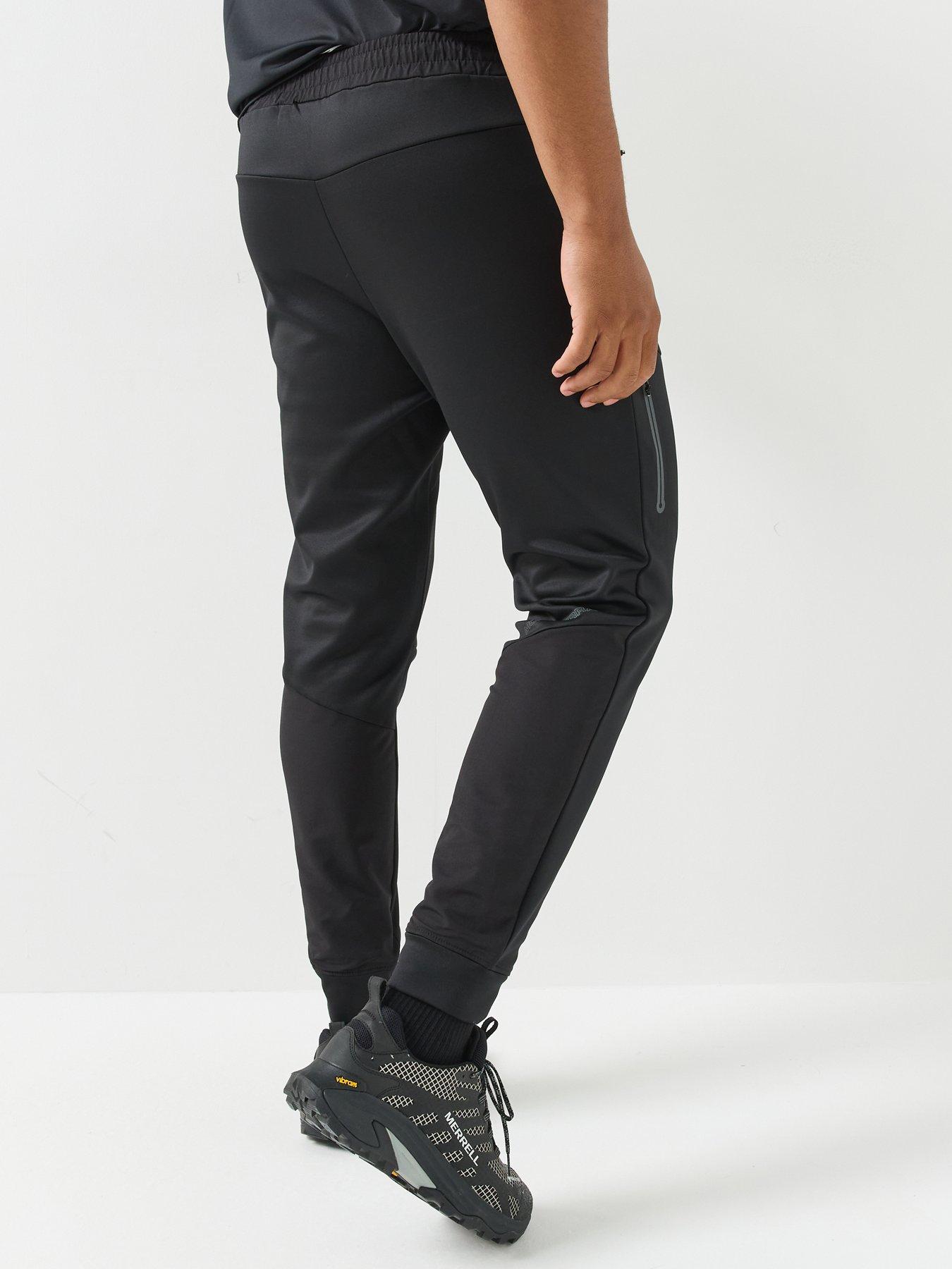 Image 2 of 5 of Monterrain Mens Speed 4.0 Poly Fleece Jogger - Black