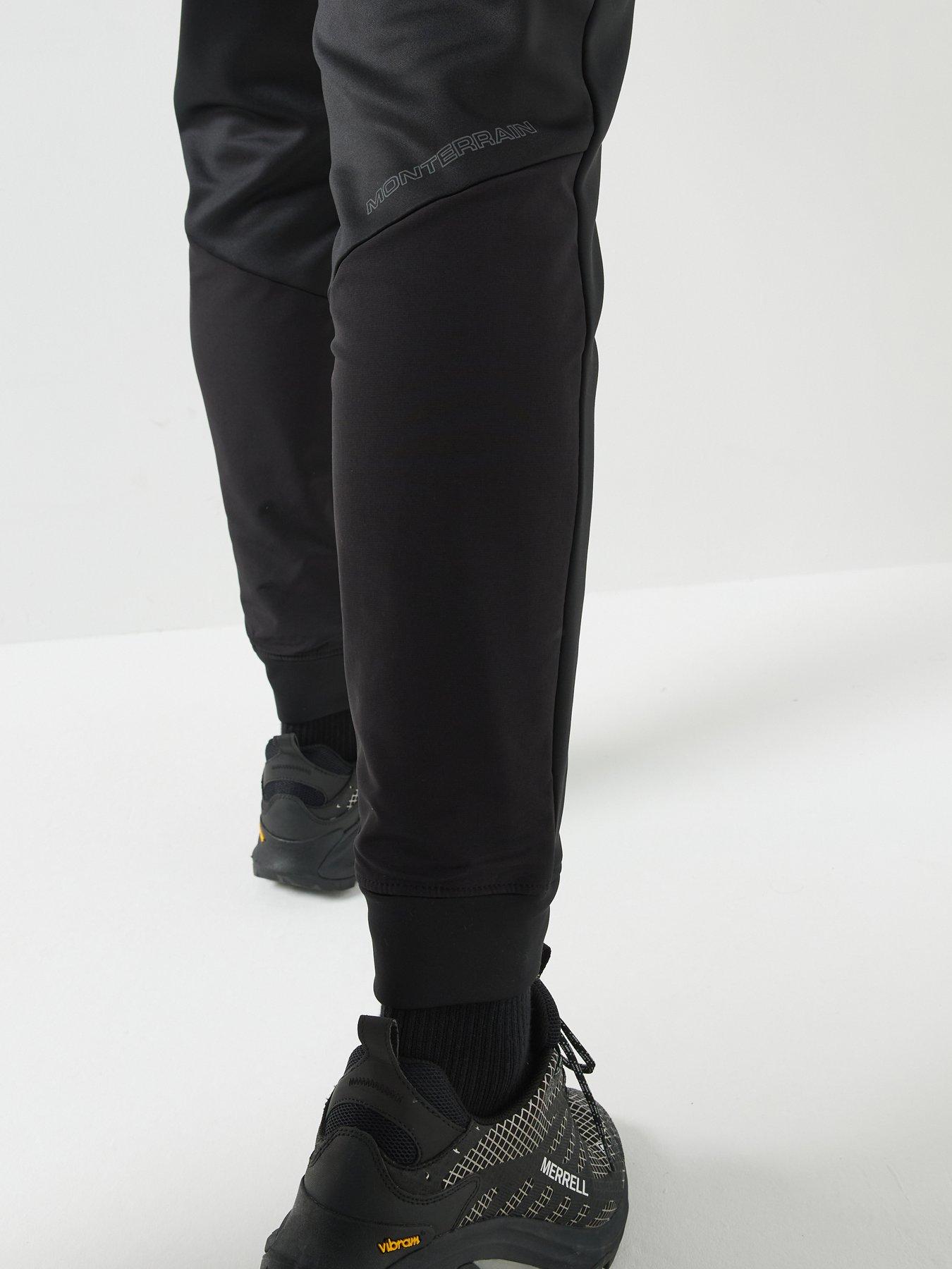 Image 5 of 5 of Monterrain Mens Speed 4.0 Poly Fleece Jogger - Black