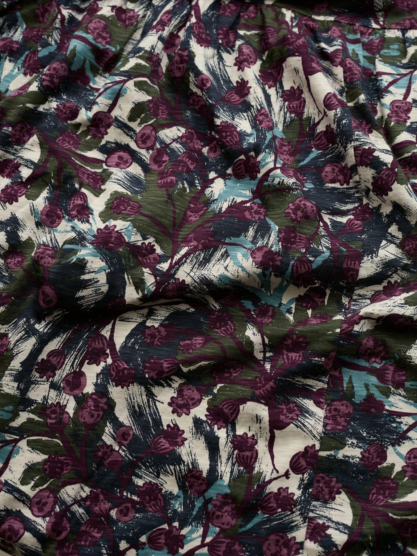 Image 5 of 5 of Seasalt Cornwall Leading Lights 3/4 Sleeve Dress - Multi