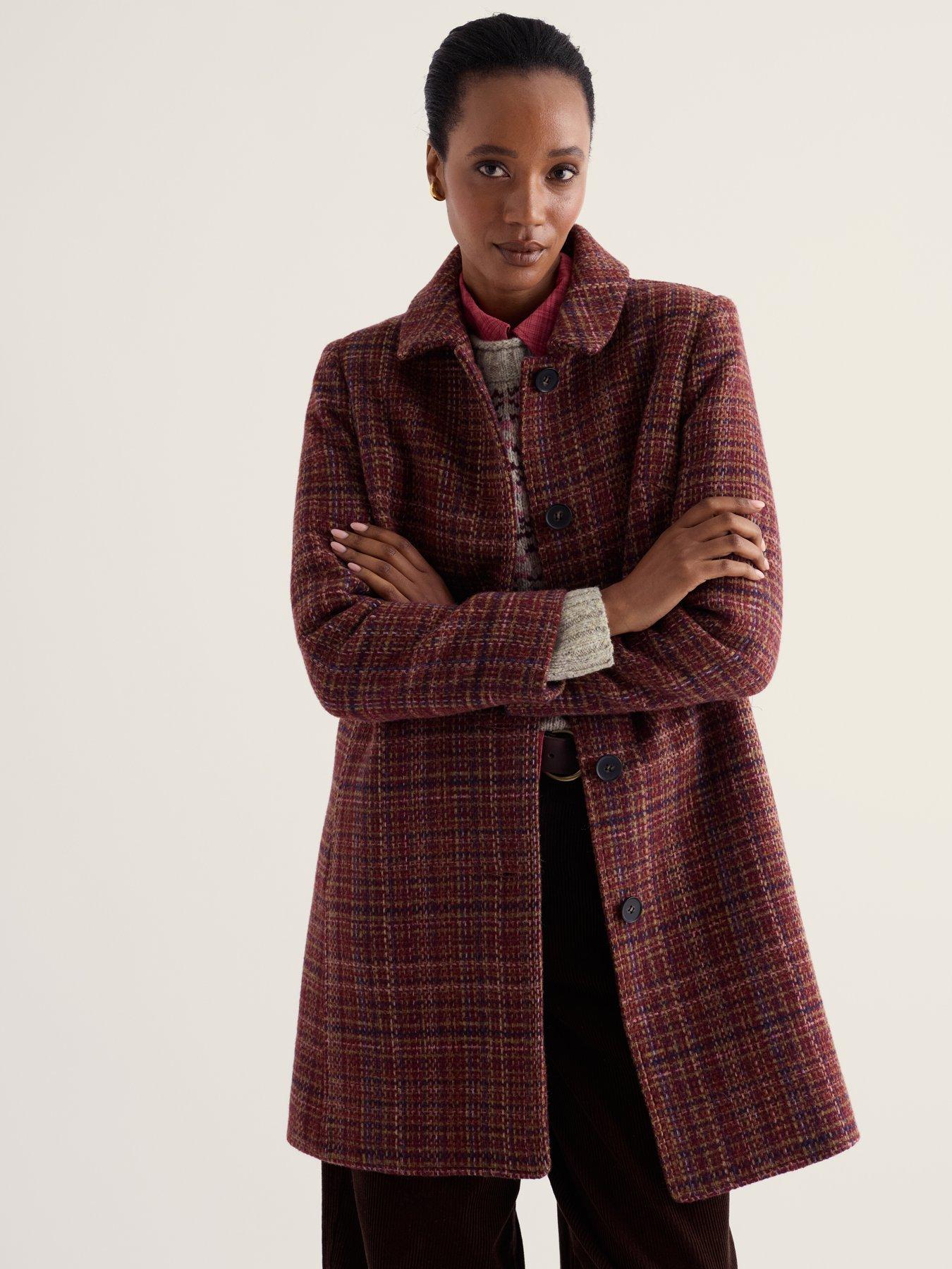 Image 1 of 5 of Seasalt Cornwall Wood Cabin Coat - Multi