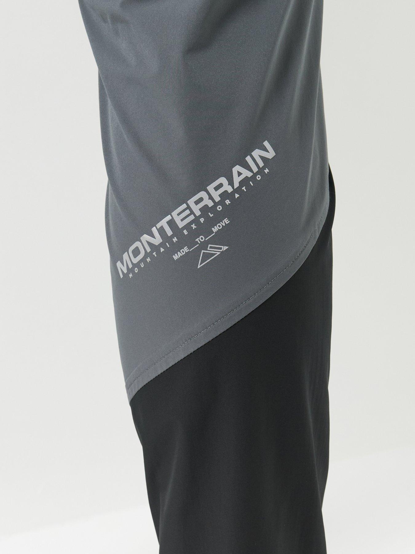 Image 5 of 5 of Monterrain Mens Forge Lightweight Zip Pocket Tapered Woven Pants - Grey