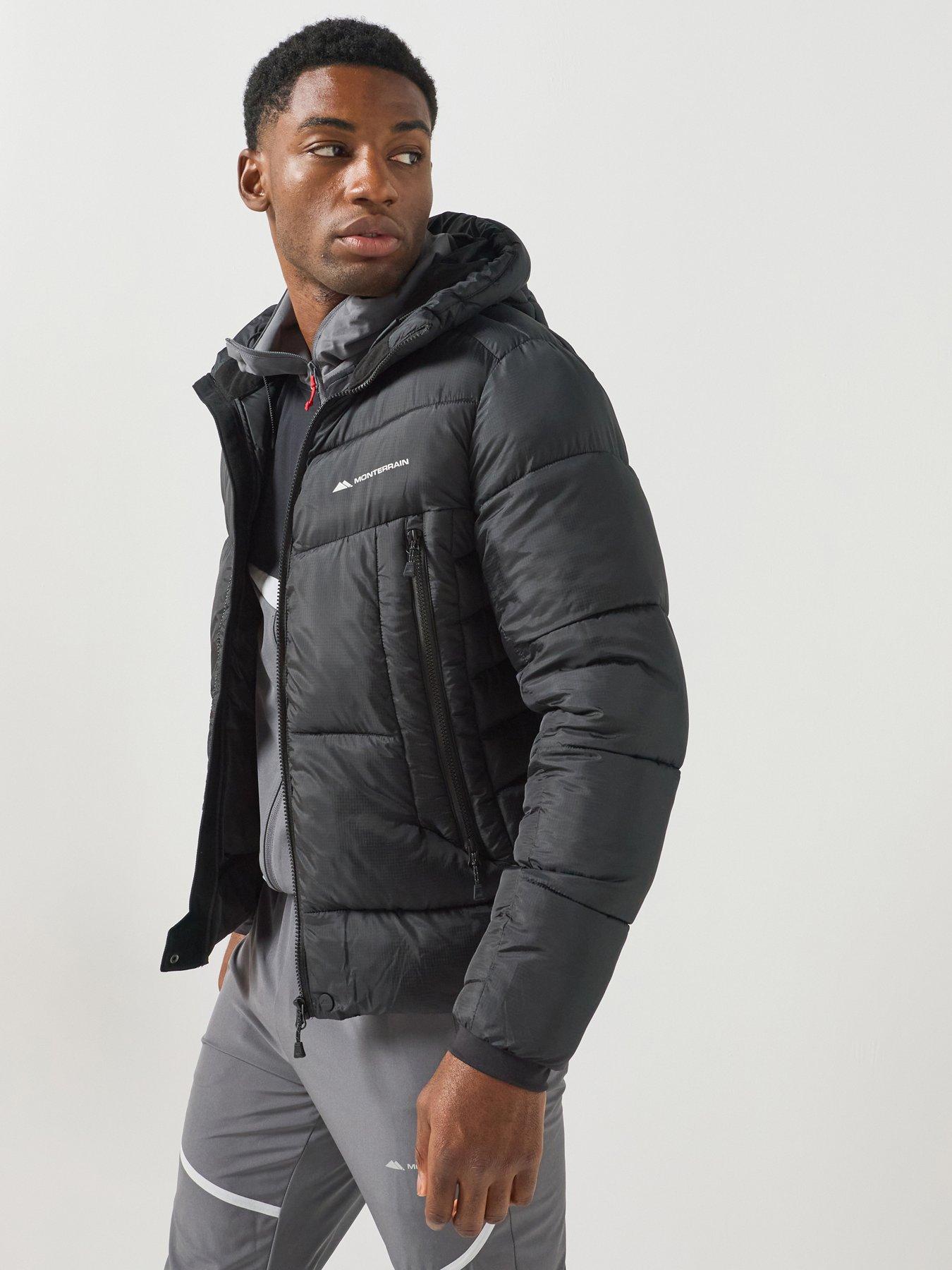 Monterrain Mens Blanc 2.0 Puffer Jacket - Black