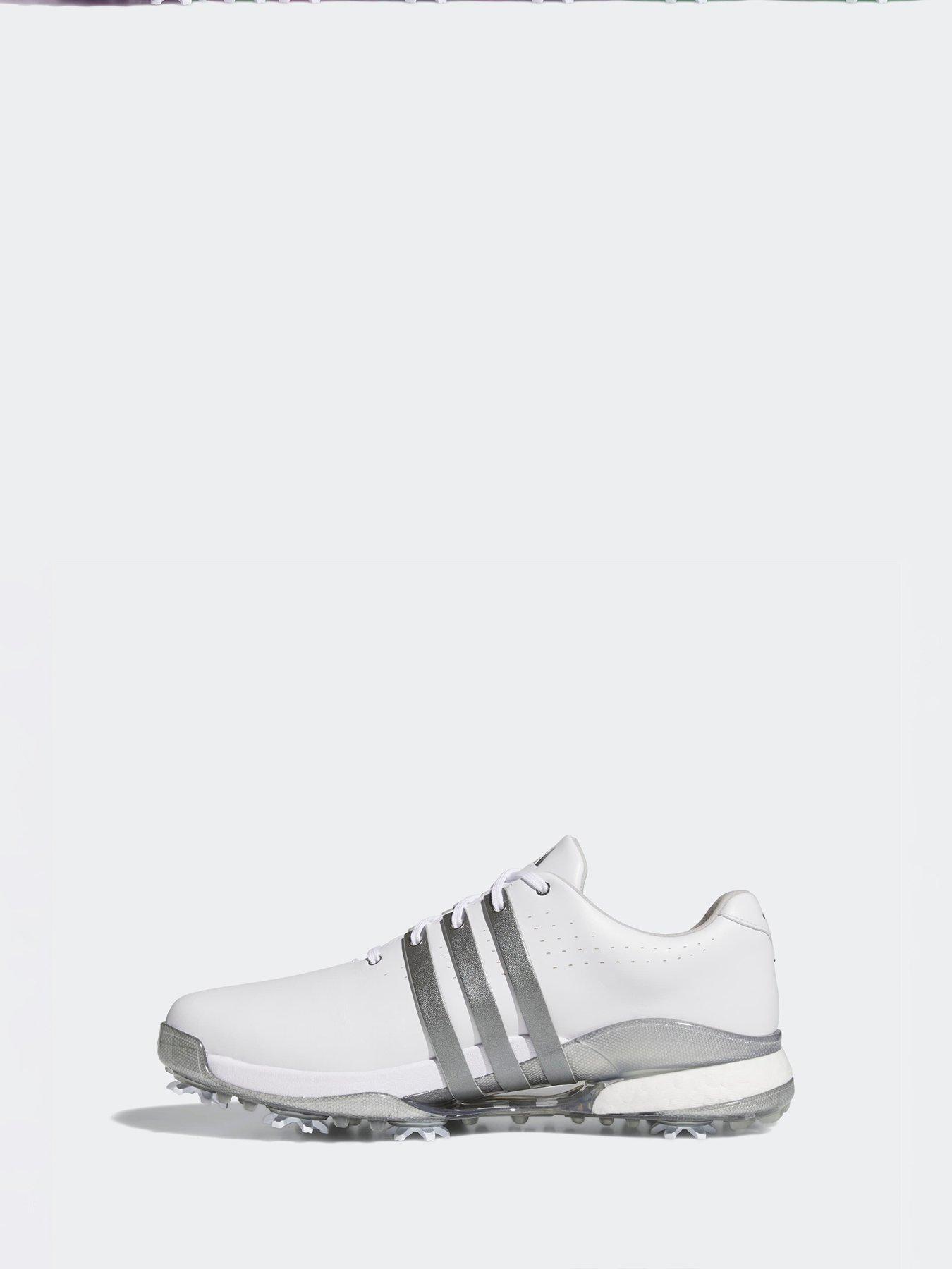 Image 6 of 6 of adidas Mens Golf Tour 360 24 Shoes - White/Grey