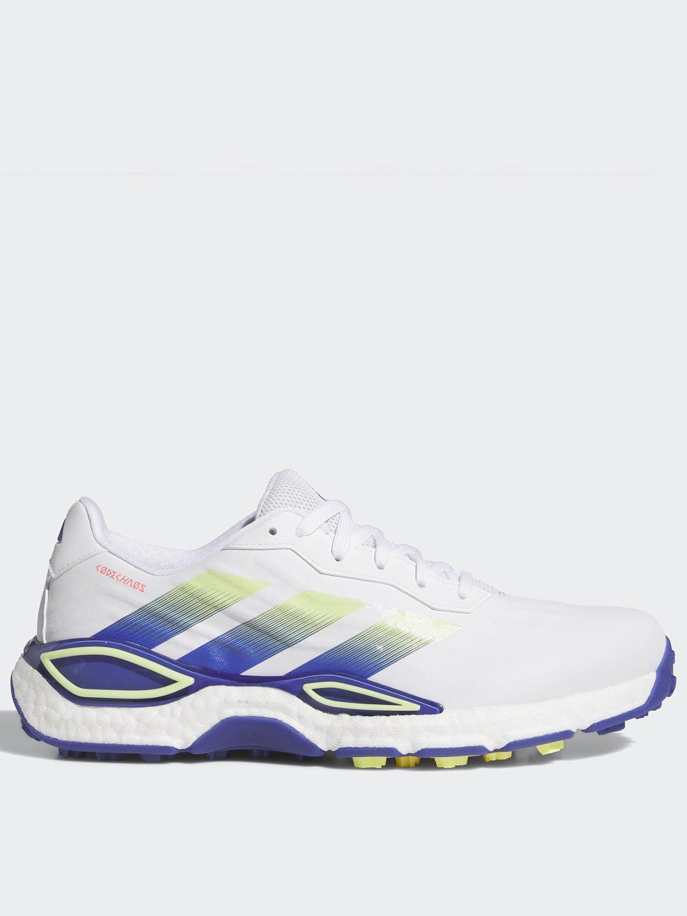 Image 1 of 6 of adidas Mens Codechaos 27 Spikeless Support Golf Shoes - White