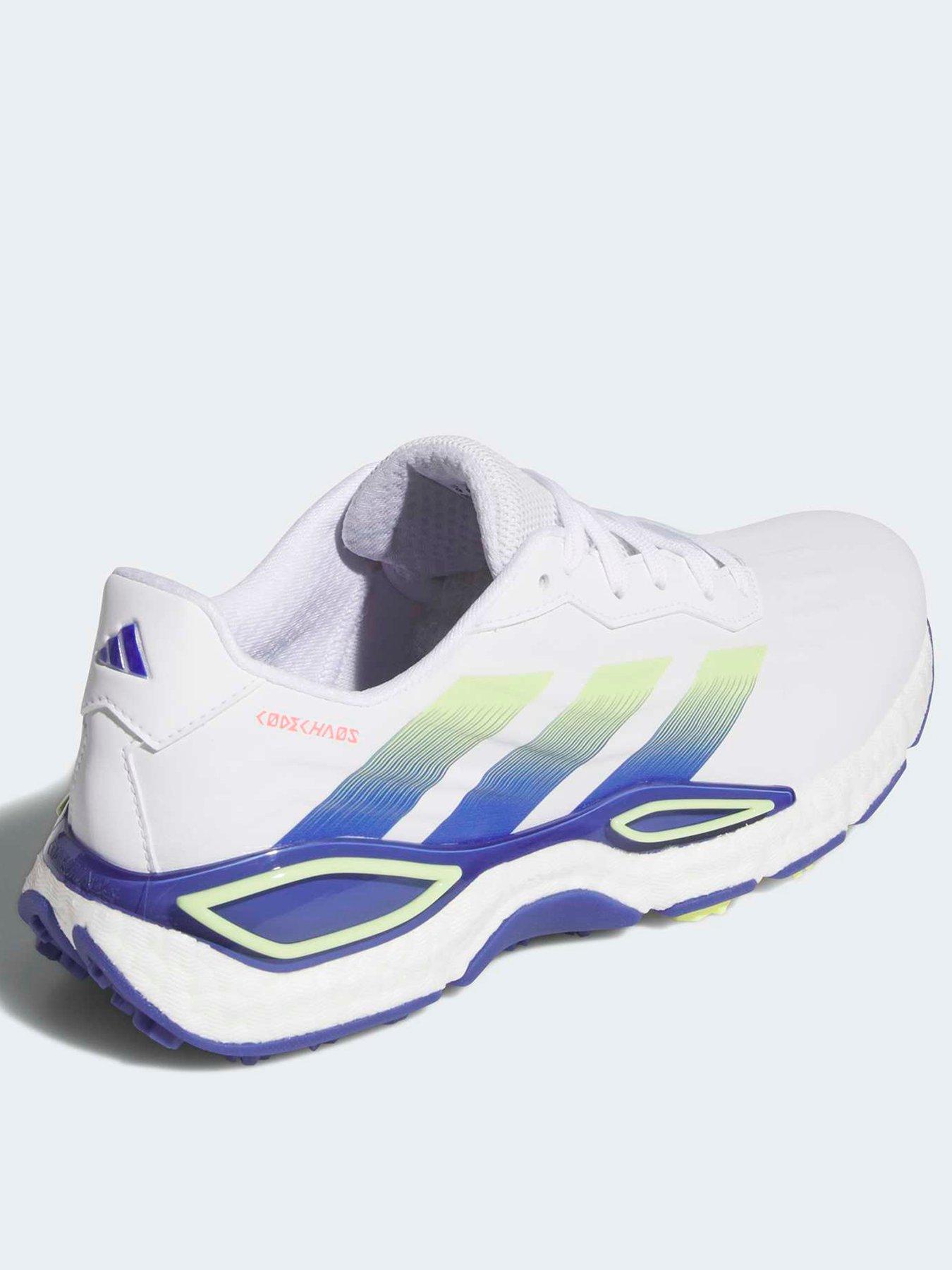 Image 3 of 6 of adidas Mens Codechaos 27 Spikeless Support Golf Shoes - White