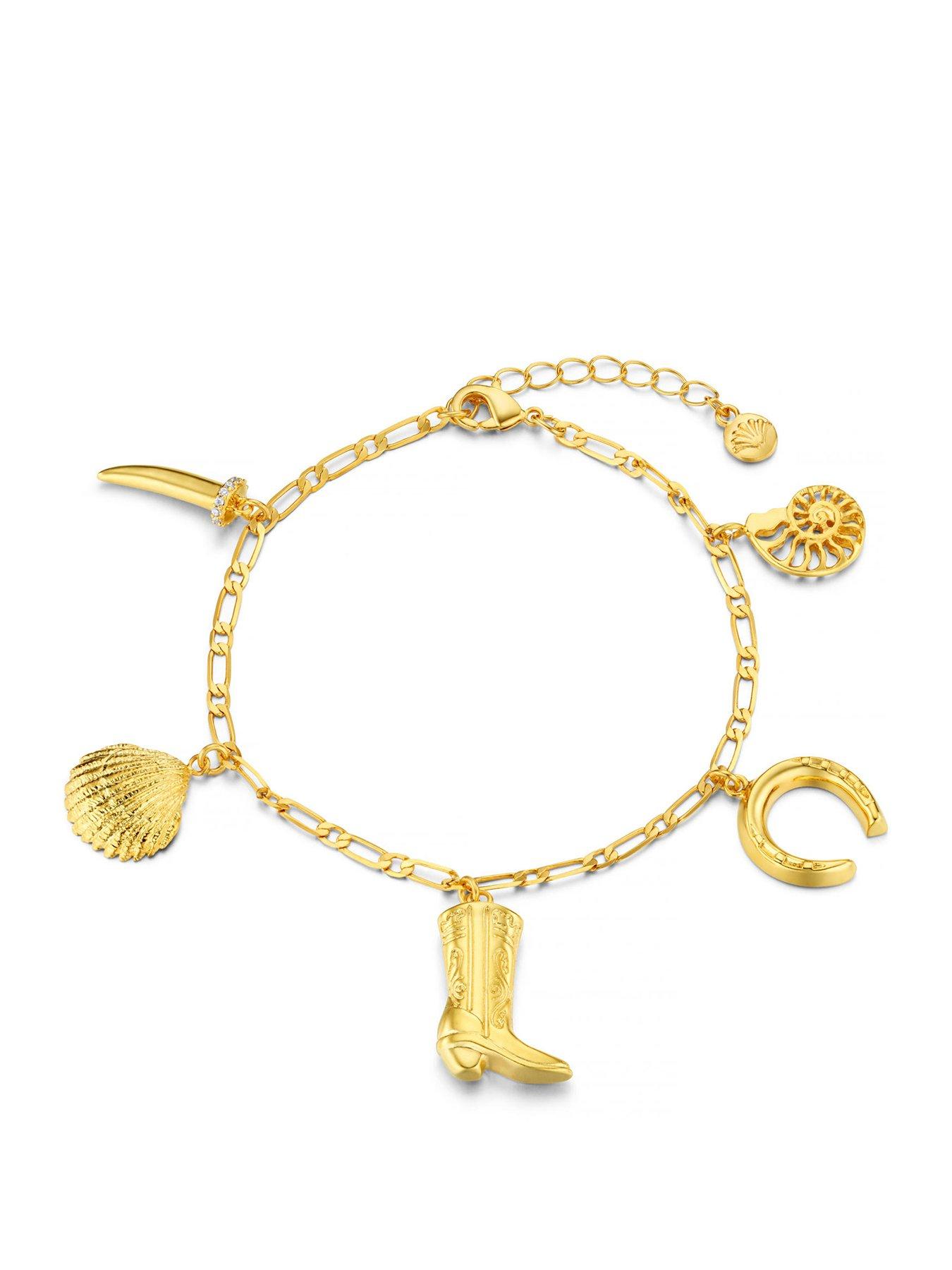 Image 1 of 2 of Orelia Eclectic Western Charm Bracelet