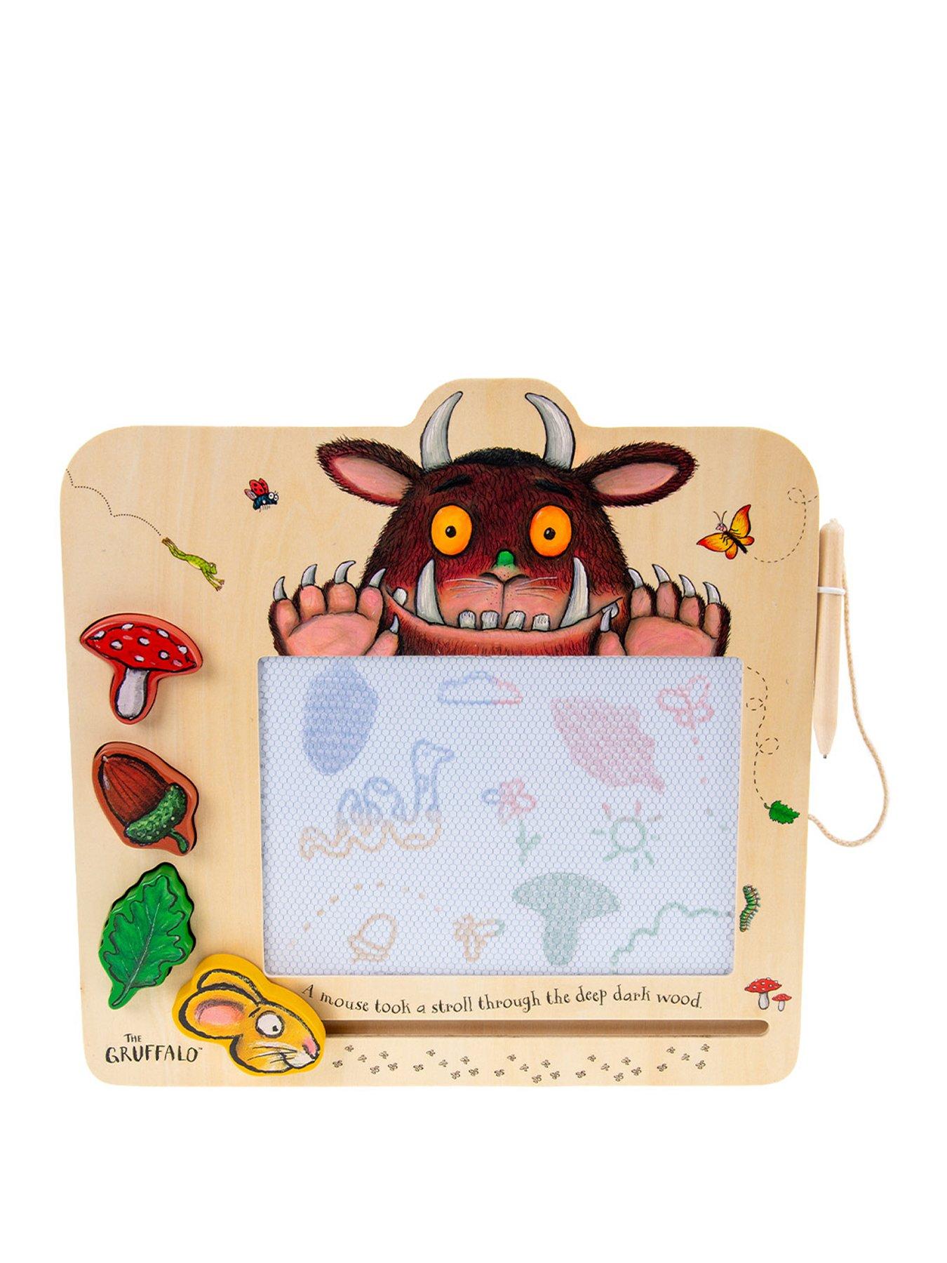 Image 1 of 5 of Gruffalo Gruffalo Wooden Magnetic Drawing Board