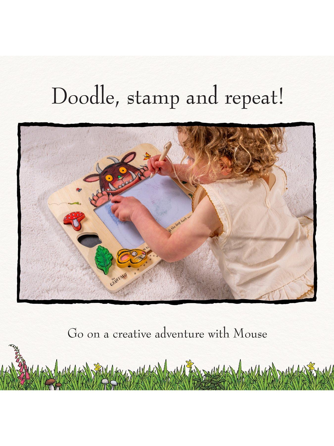 Image 2 of 5 of Gruffalo Gruffalo Wooden Magnetic Drawing Board