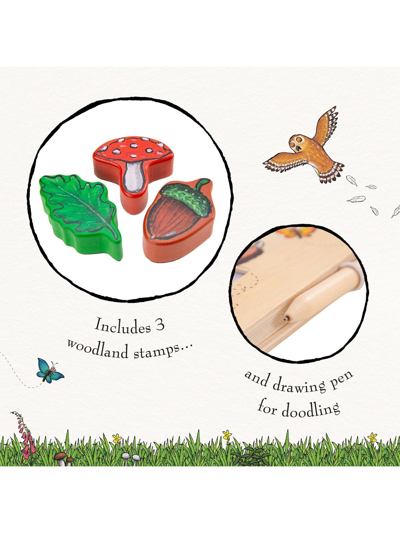 Image 3 of 5 of Gruffalo Gruffalo Wooden Magnetic Drawing Board