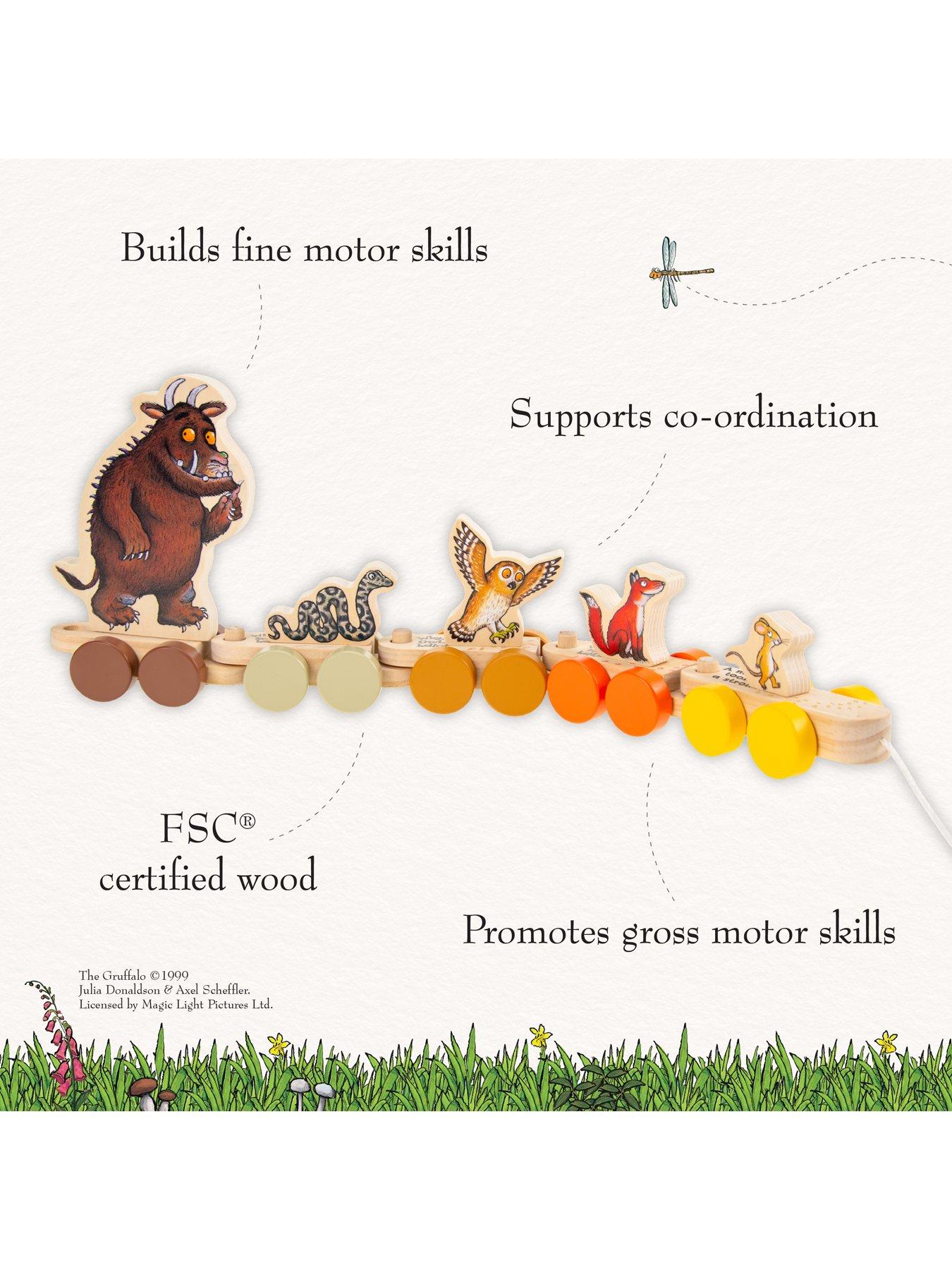 Image 4 of 4 of Gruffalo Gruffalo Pull Along Character Set