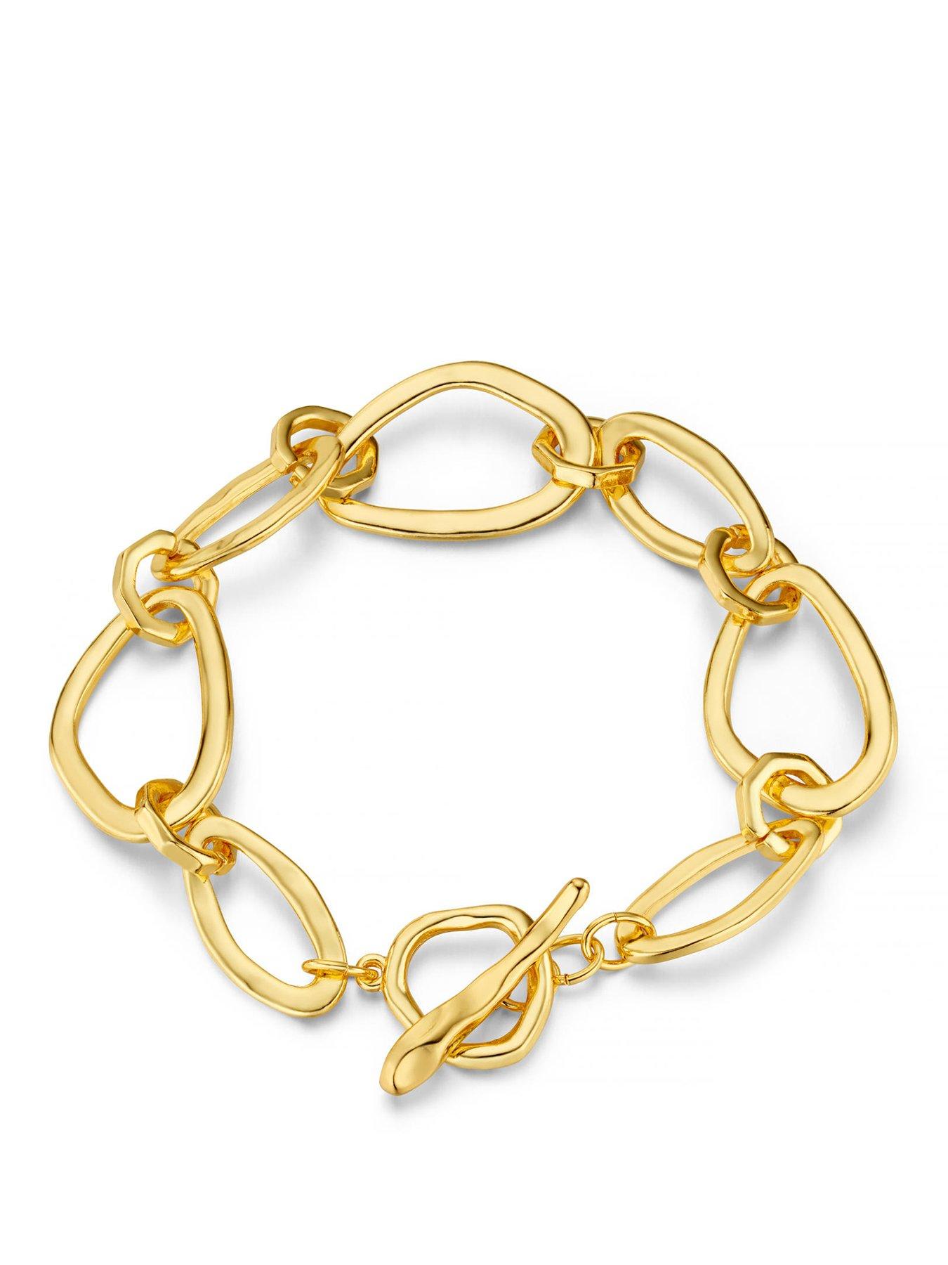 Image 1 of 3 of Orelia Link Chain T-Bar Bracelet