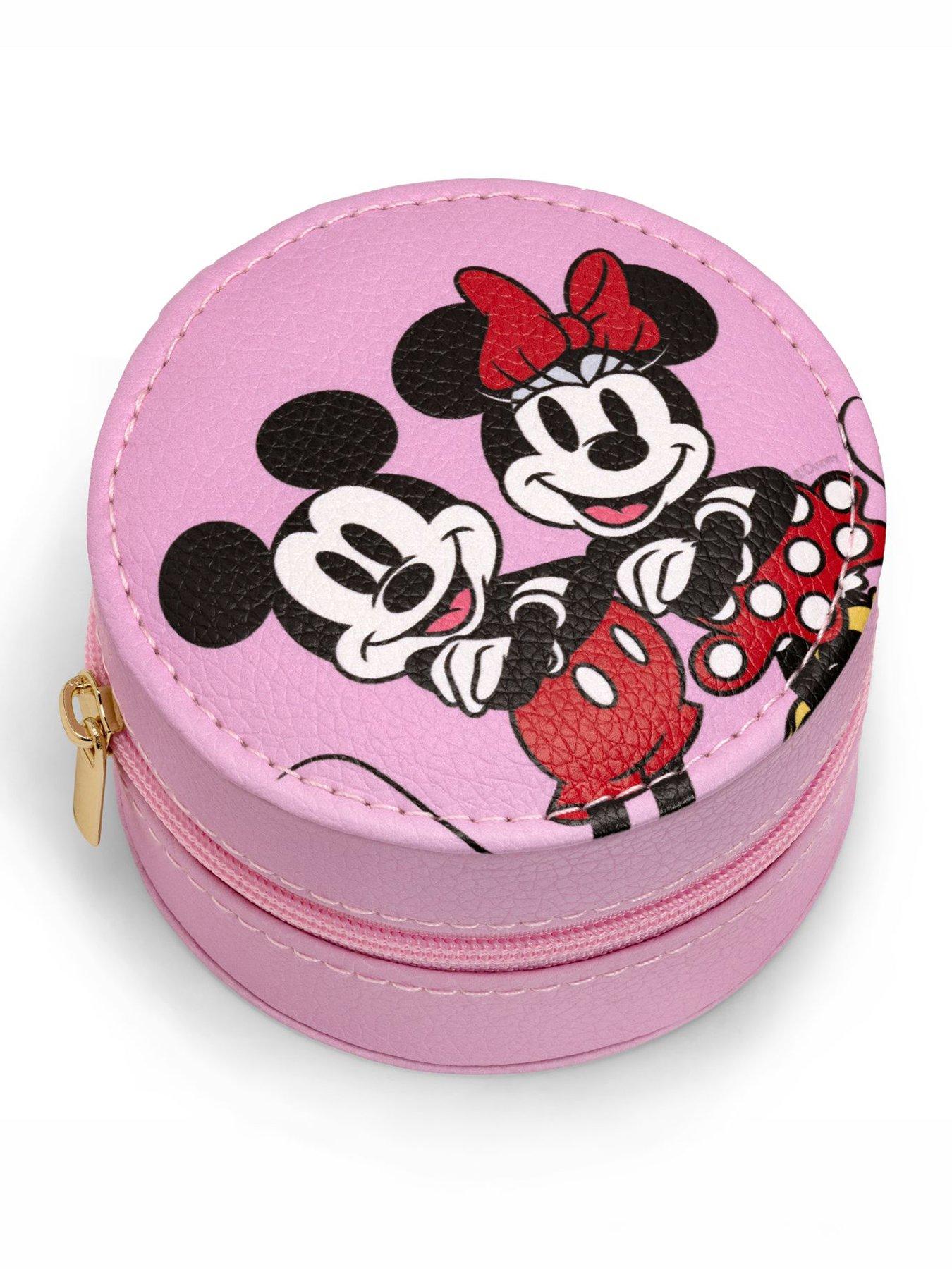 Disney Mickey and Minnie Kids Travel Jewellery Box