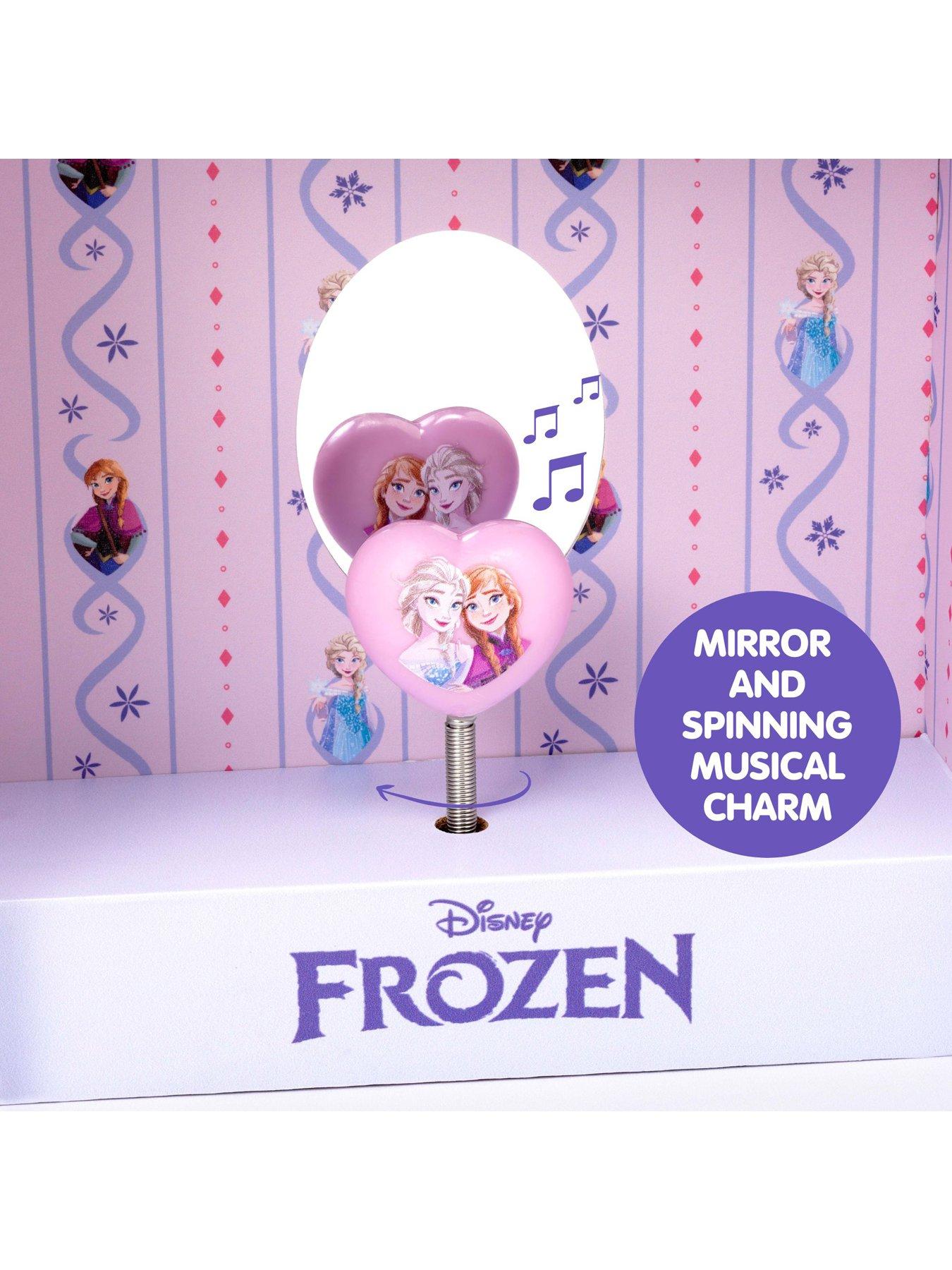 Image 4 of 6 of Disney Frozen Musical Wind-up Spinning Charm Jewellery Box