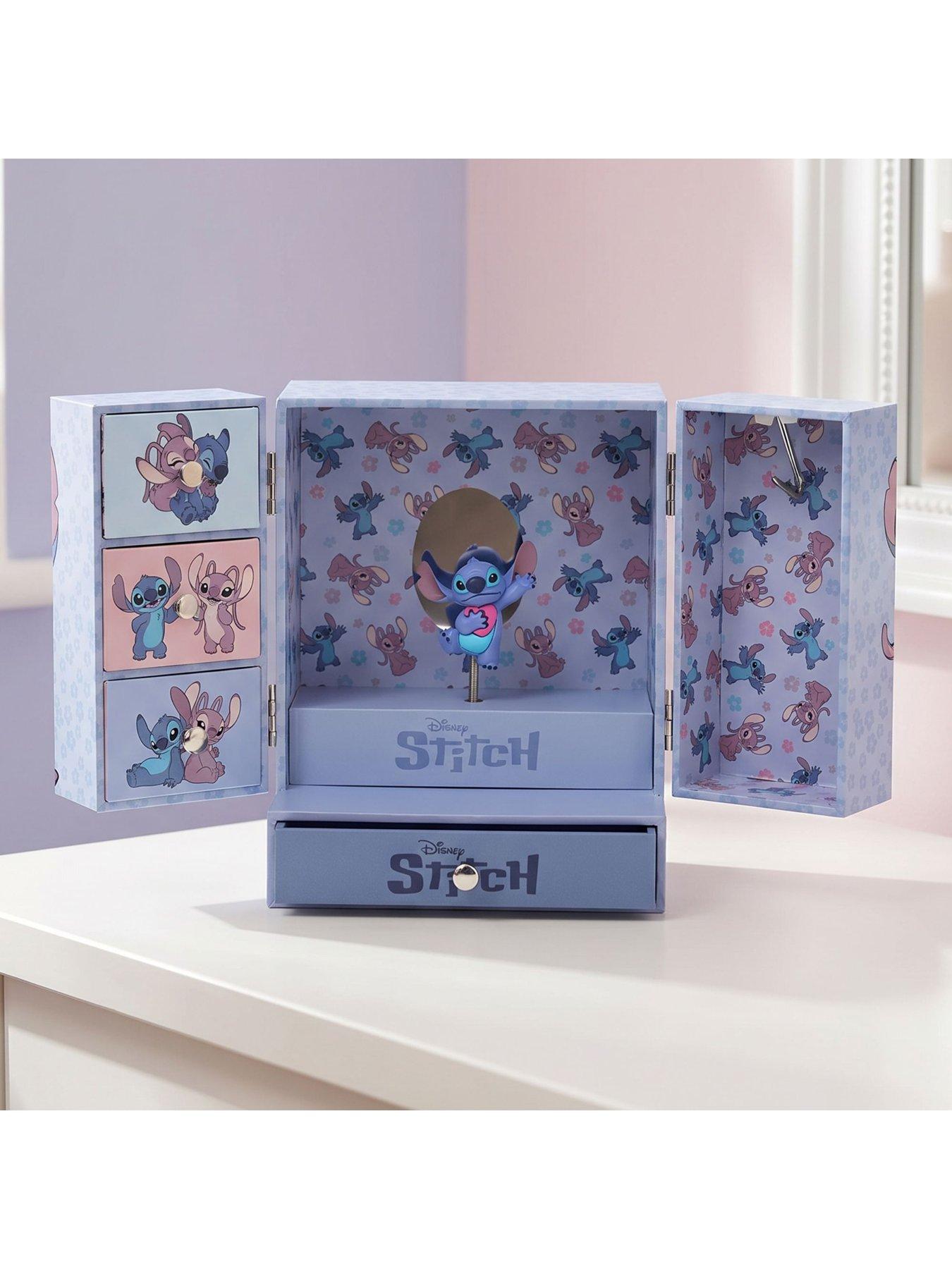 Image 2 of 6 of Disney Lilo and Stitch Musical Wind-up Spinning Charm Jewellery Box