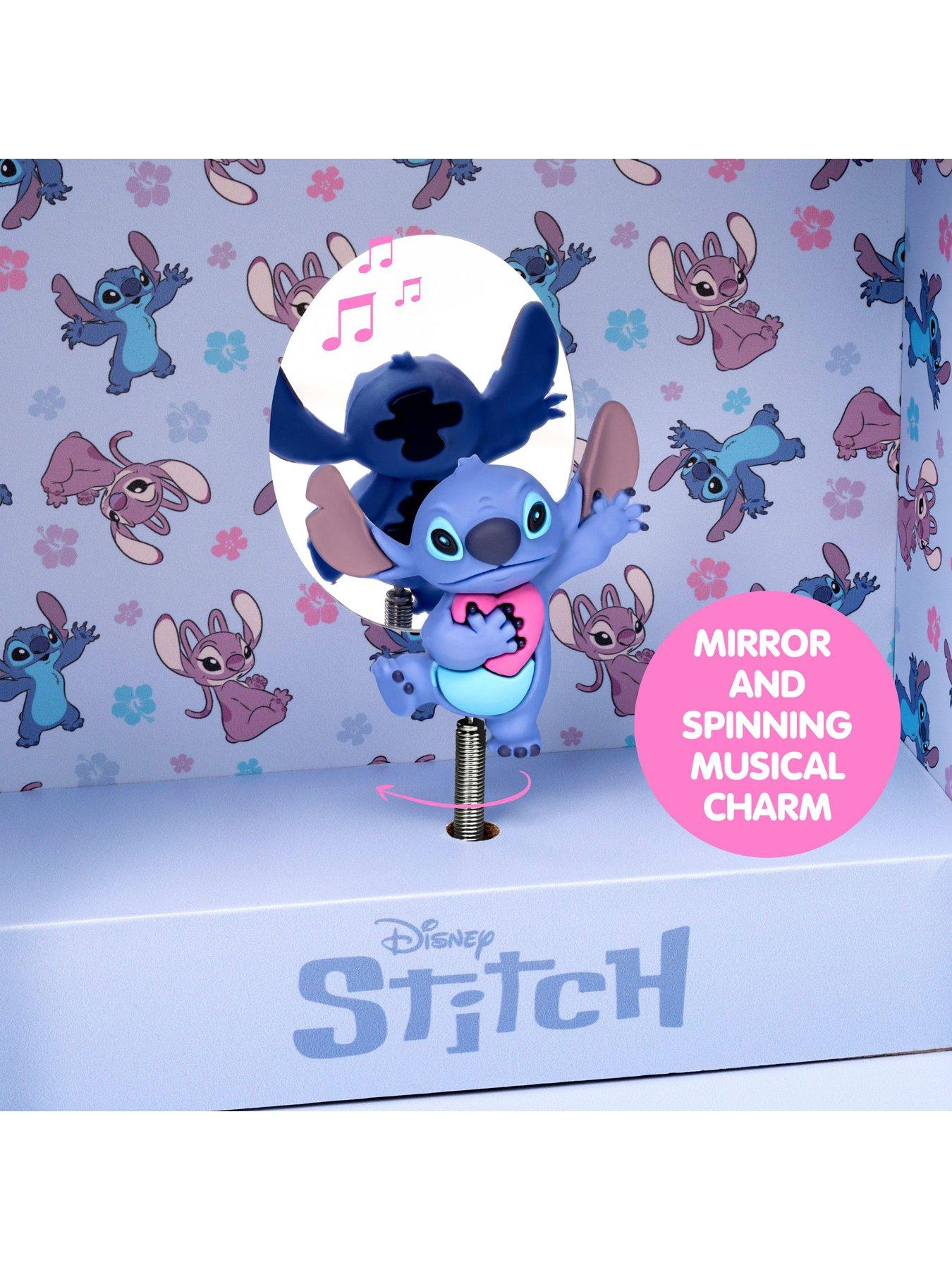 Image 4 of 6 of Disney Lilo and Stitch Musical Wind-up Spinning Charm Jewellery Box