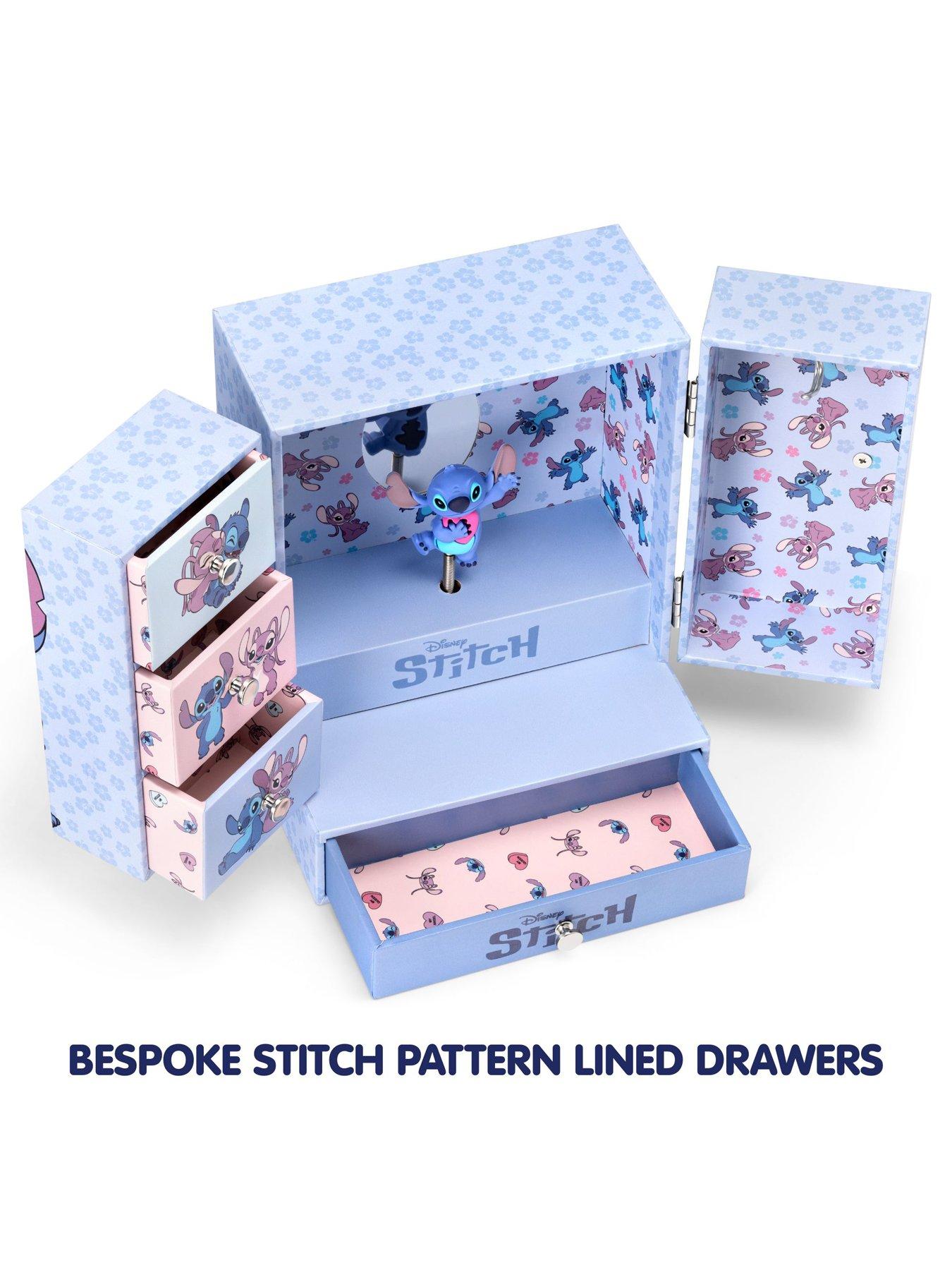 Image 6 of 6 of Disney Lilo and Stitch Musical Wind-up Spinning Charm Jewellery Box