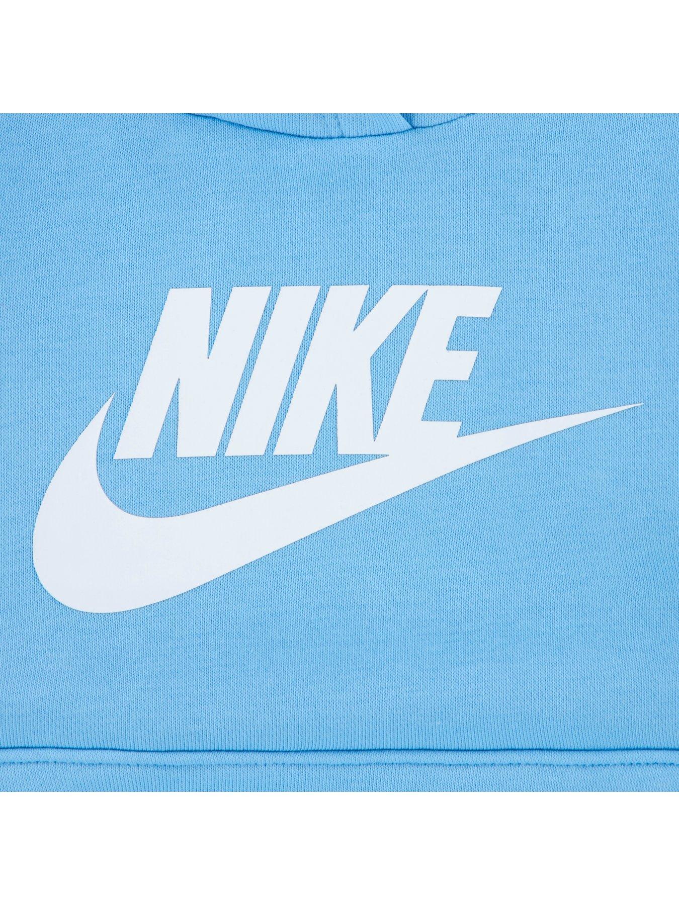 Image 3 of 4 of Nike Infant Club Fleece Logo Tracksuit Set - Blue