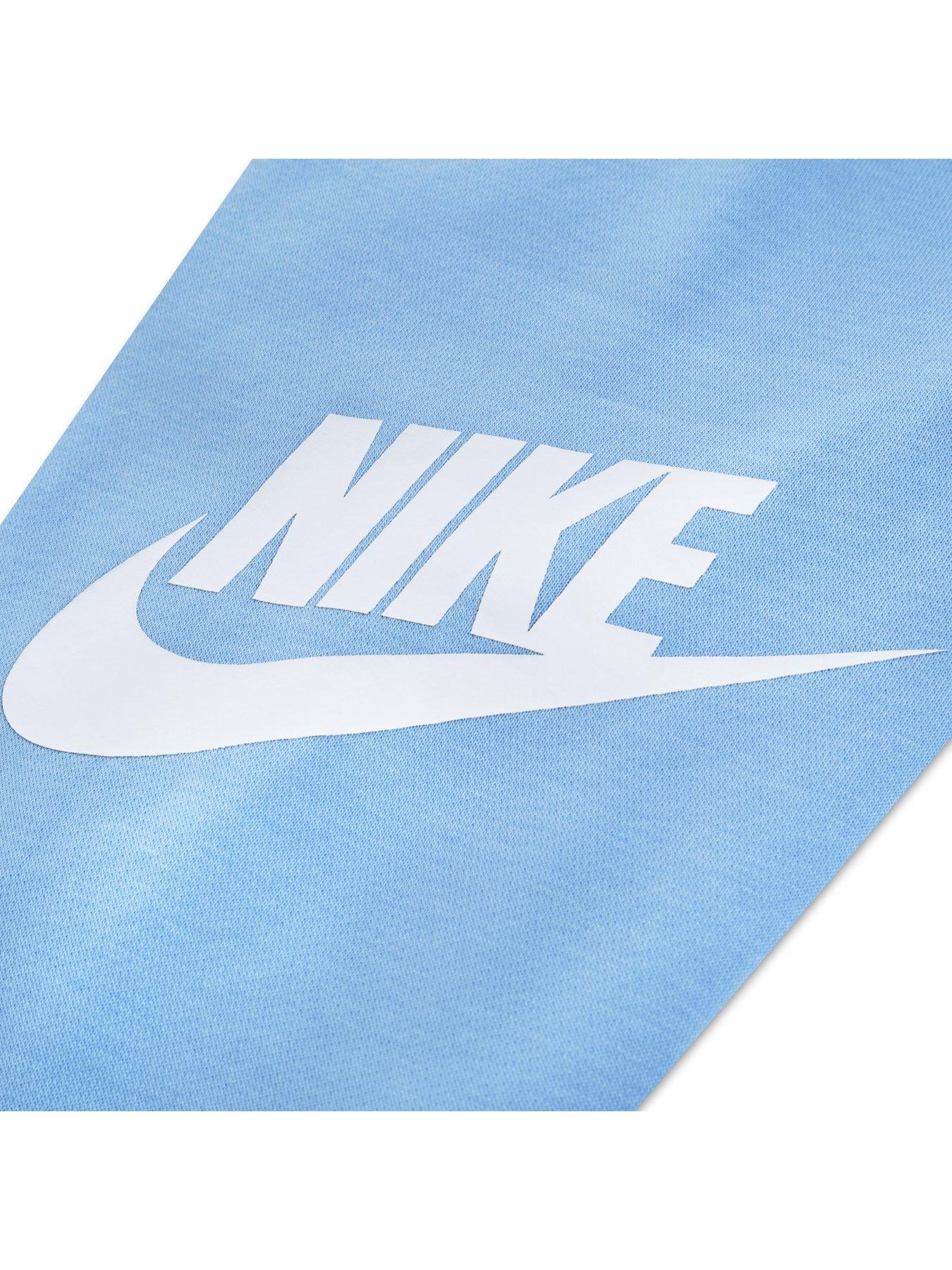 Image 4 of 4 of Nike Infant Club Fleece Logo Tracksuit Set - Blue