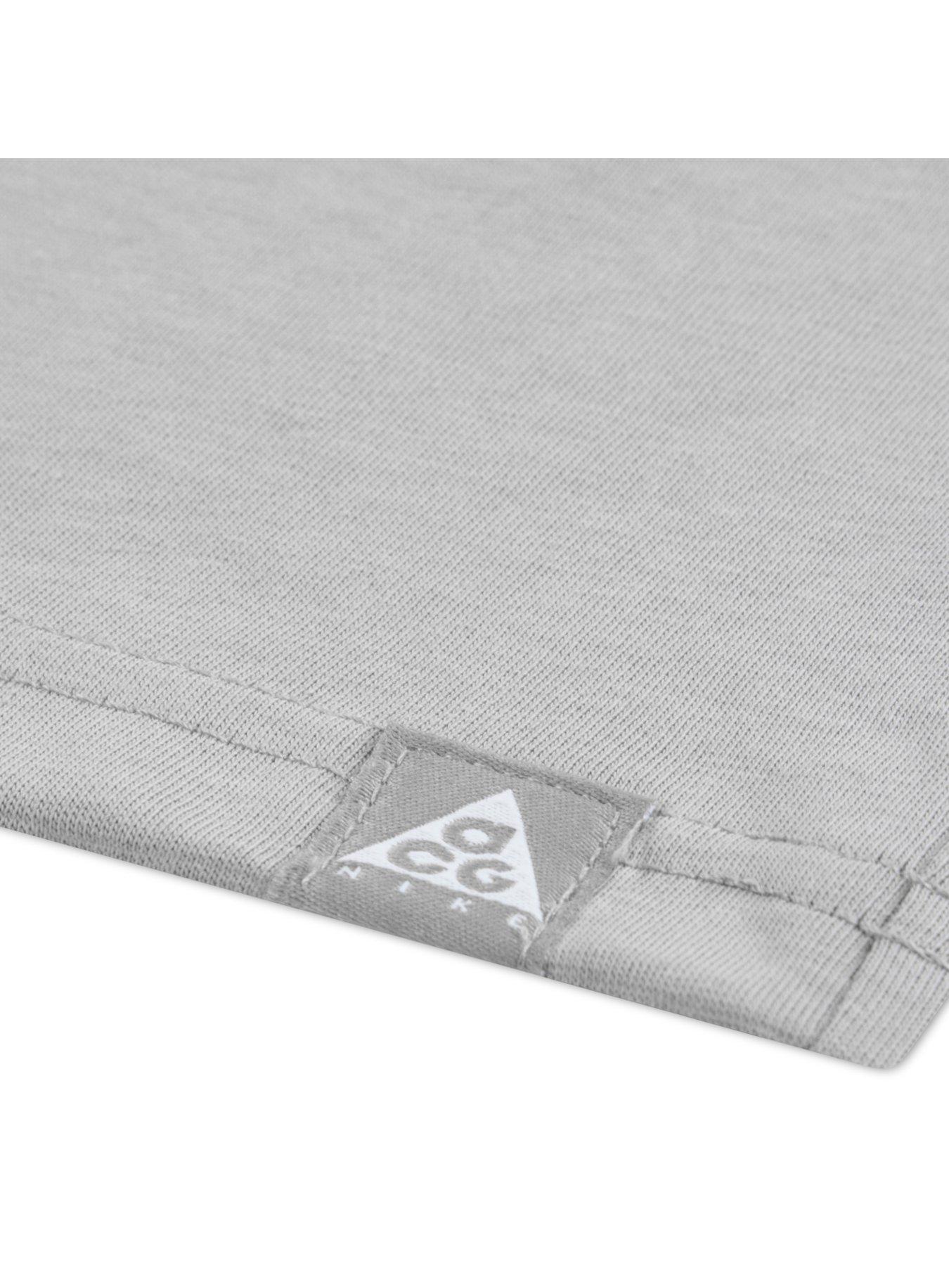 Image 4 of 5 of Nike Junior ACG Logo Long Sleeve T-Shirt - Grey