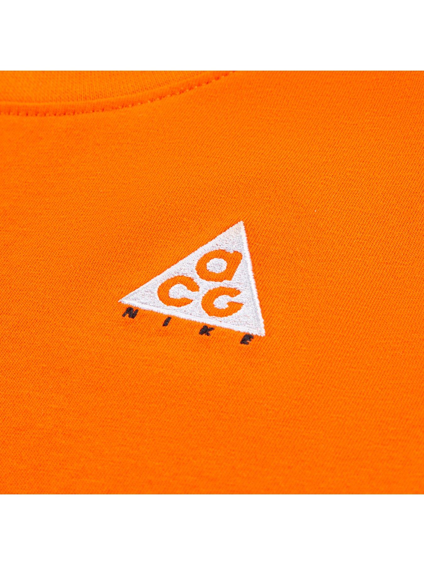 Image 3 of 5 of Nike Junior ACG Logo Back Jersey T-Shirt - Orange