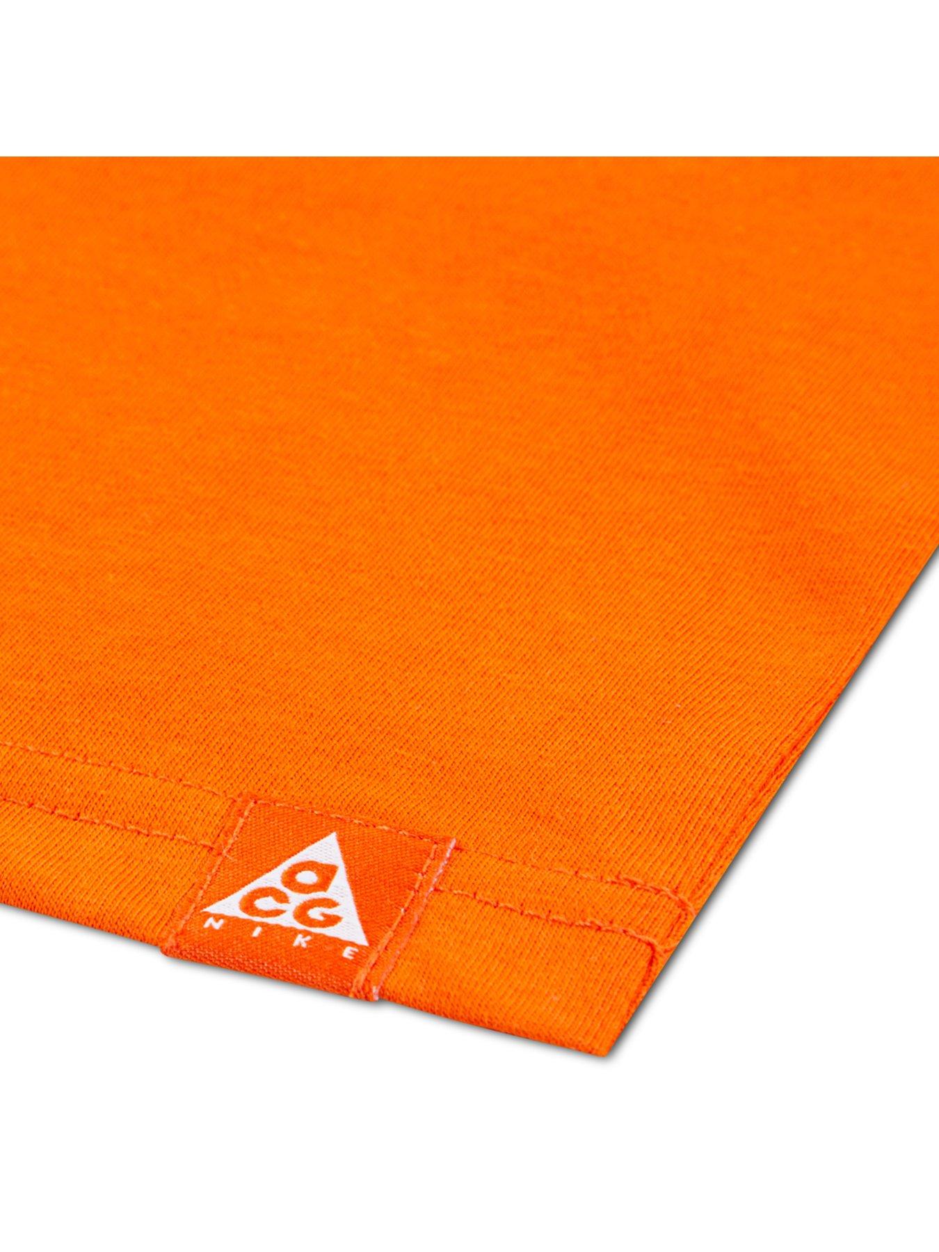 Image 5 of 5 of Nike Junior ACG Logo Back Jersey T-Shirt - Orange