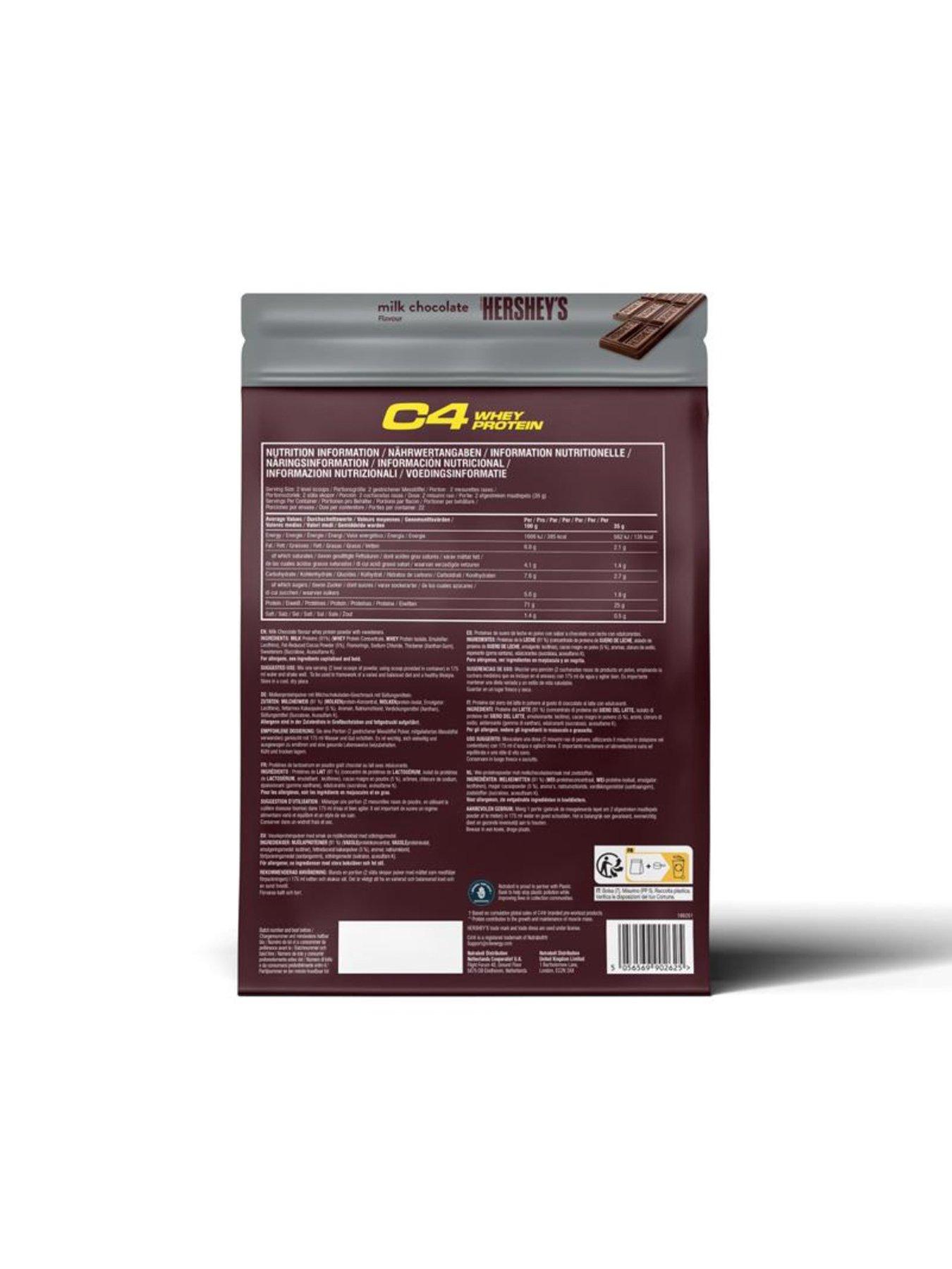 Image 2 of 2 of C4 C4 - Whey Protein - Hersheys Chocolate - 770g