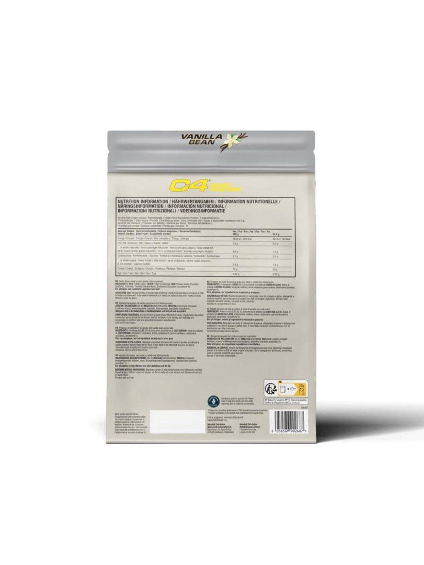 Image 2 of 2 of C4 C4 - Whey Protein - Vanilla Bean - 759g