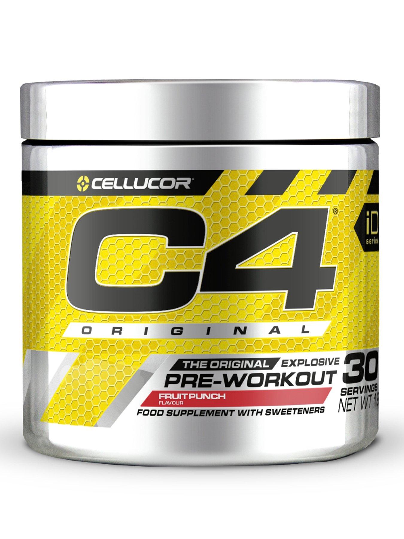 C4 Original Pre-Workout Powder - Fruit Punch - 204g