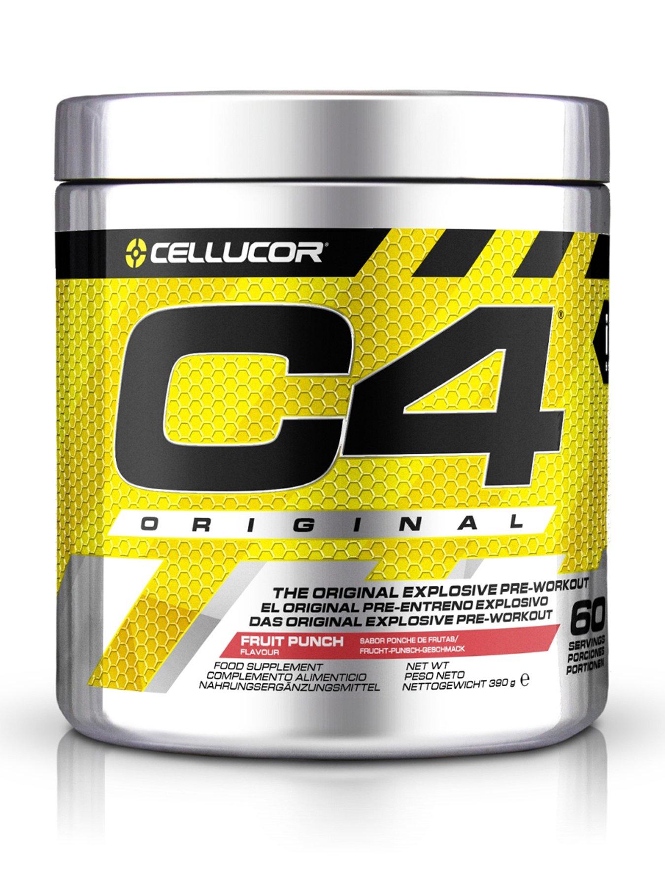 C4 Original Pre-Workout Powder - Fruit Punch - 408g