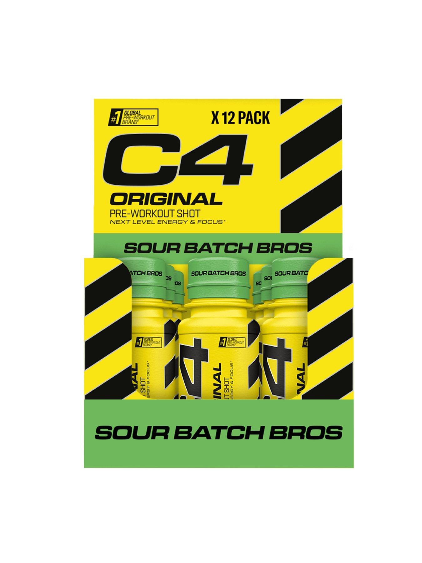 Image 2 of 3 of C4 C4 - Original Pre-Workout Shot - Sour Batch Bros - 12 x 60ml