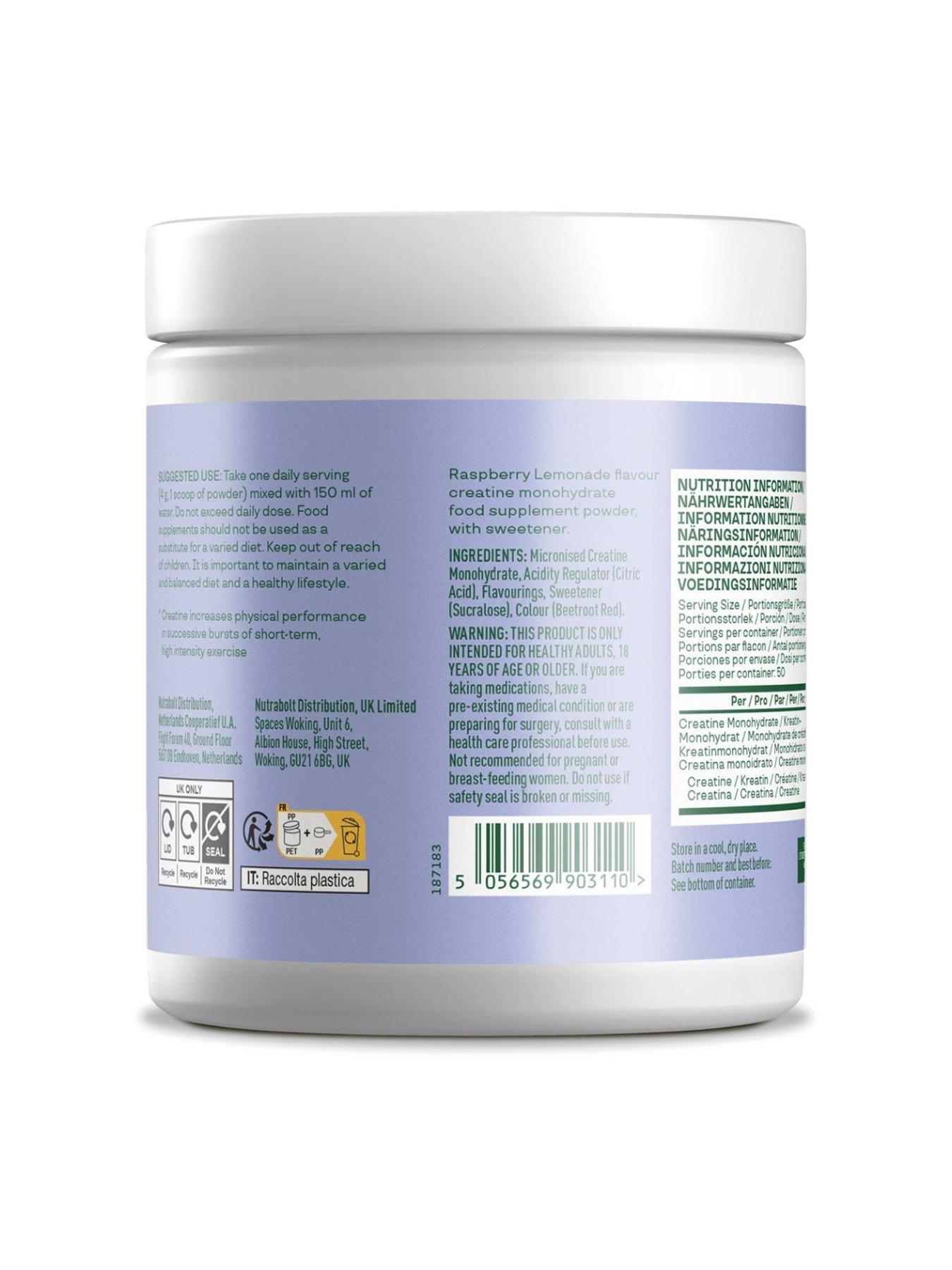 Image 3 of 3 of Bloom Creatine - Raspberry Lemon - 203g