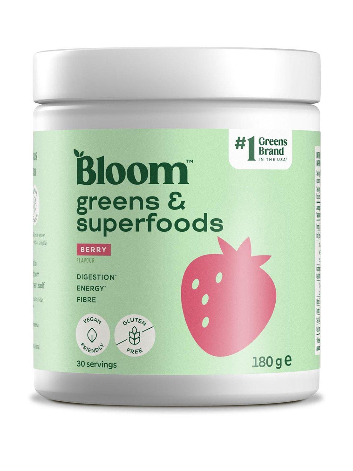 Image 1 of 3 of Bloom Bloom Greens - Berry - 180g