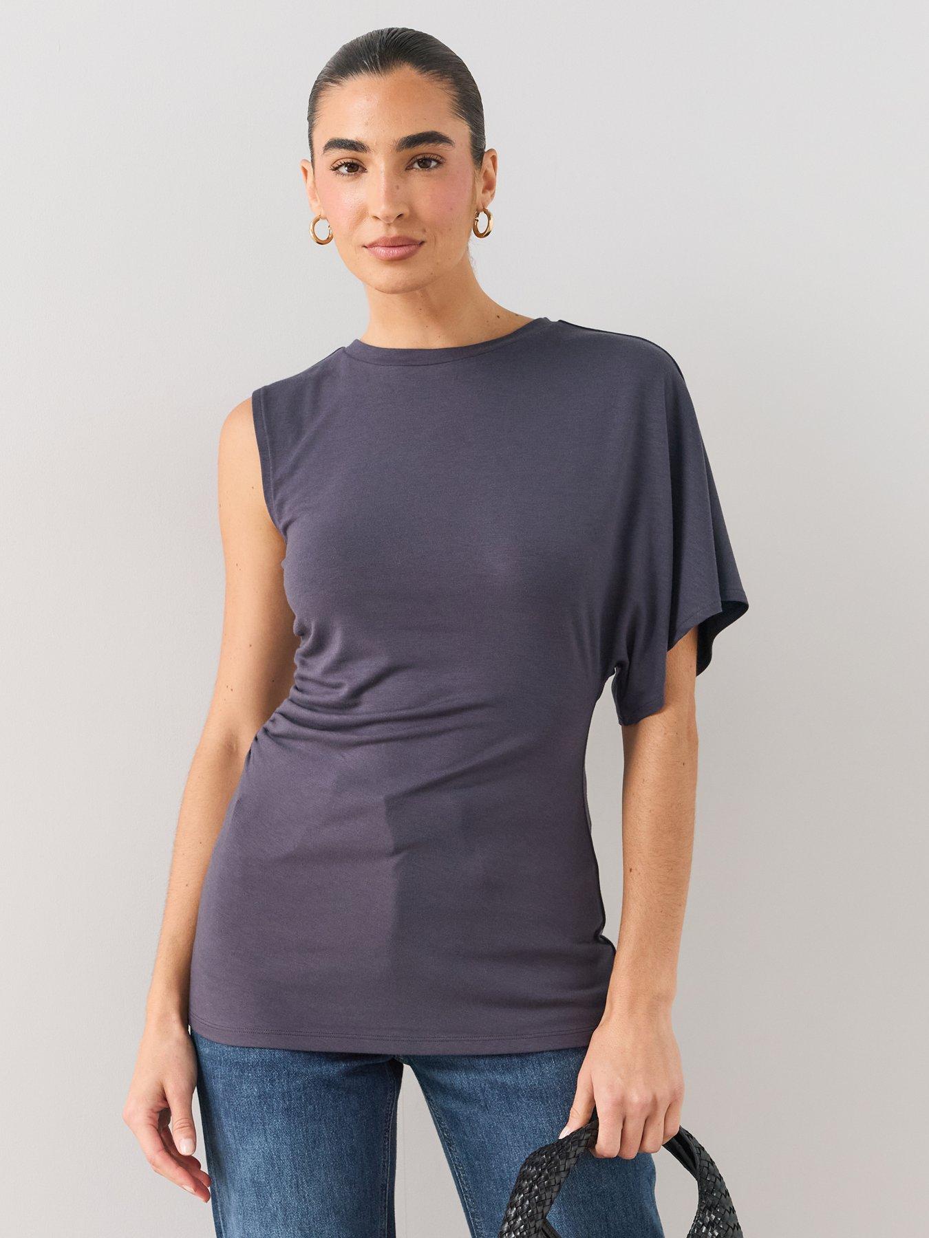 The Very Collection Asymetric Longline T Shirt