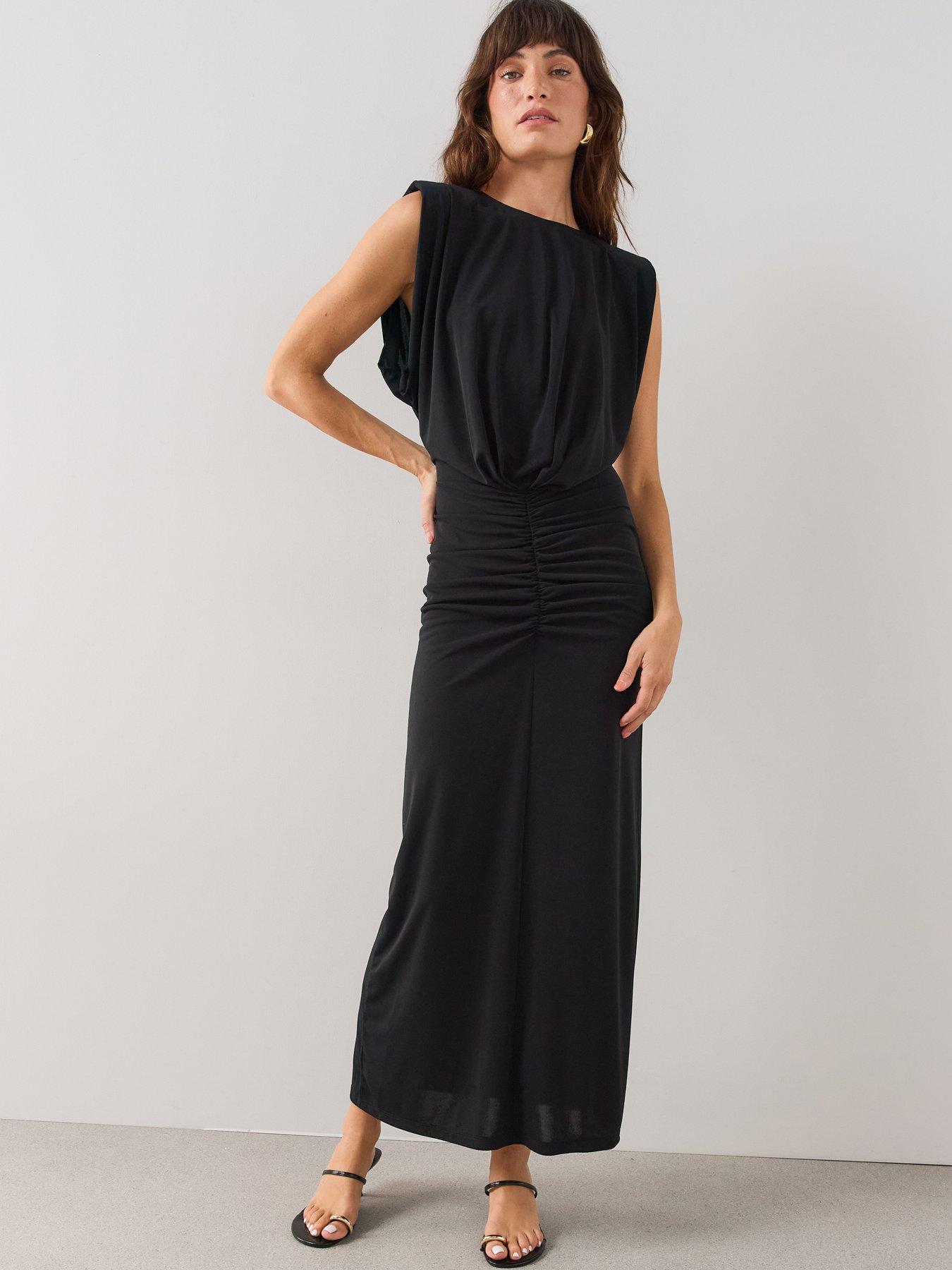 The Very Collection Ruched Waist Midaxi Dress